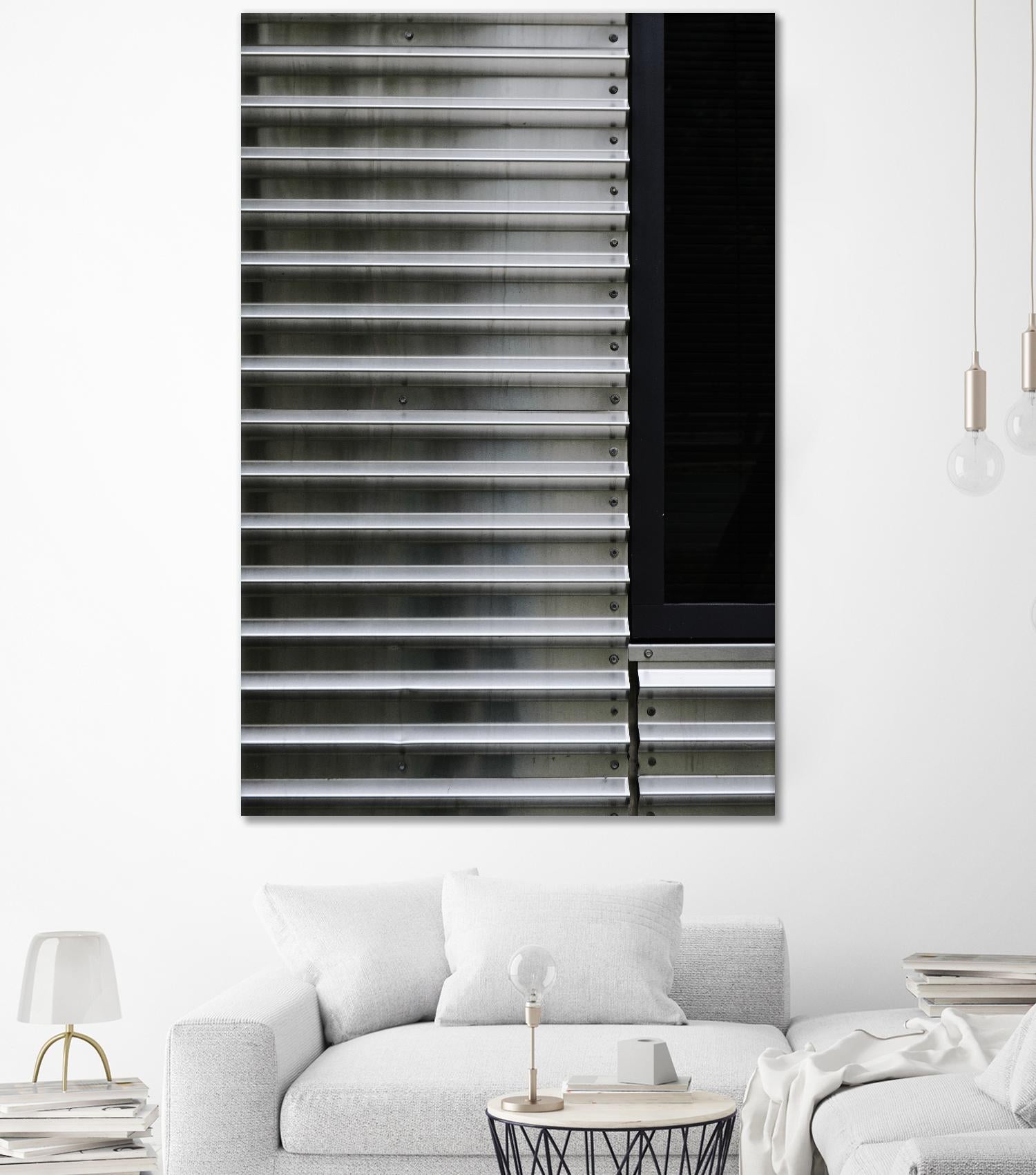 Steel Vision by Nancy Crowell on GIANT ART - white photo art