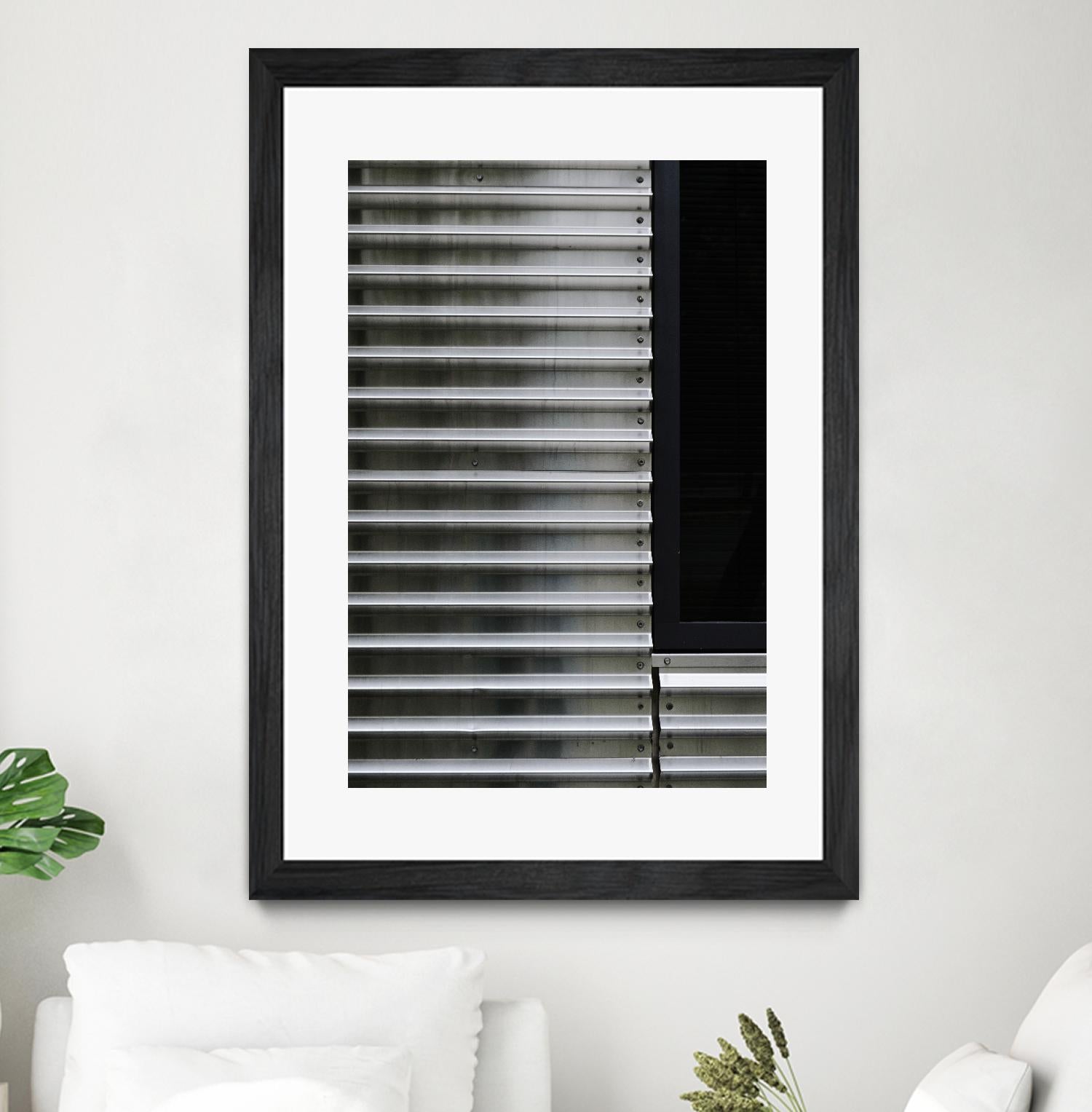 Steel Vision by Nancy Crowell on GIANT ART - white photo art