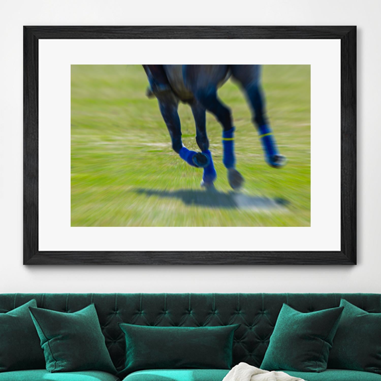 Photograph 2 by Nancy Crowell on GIANT ART - green animals horse