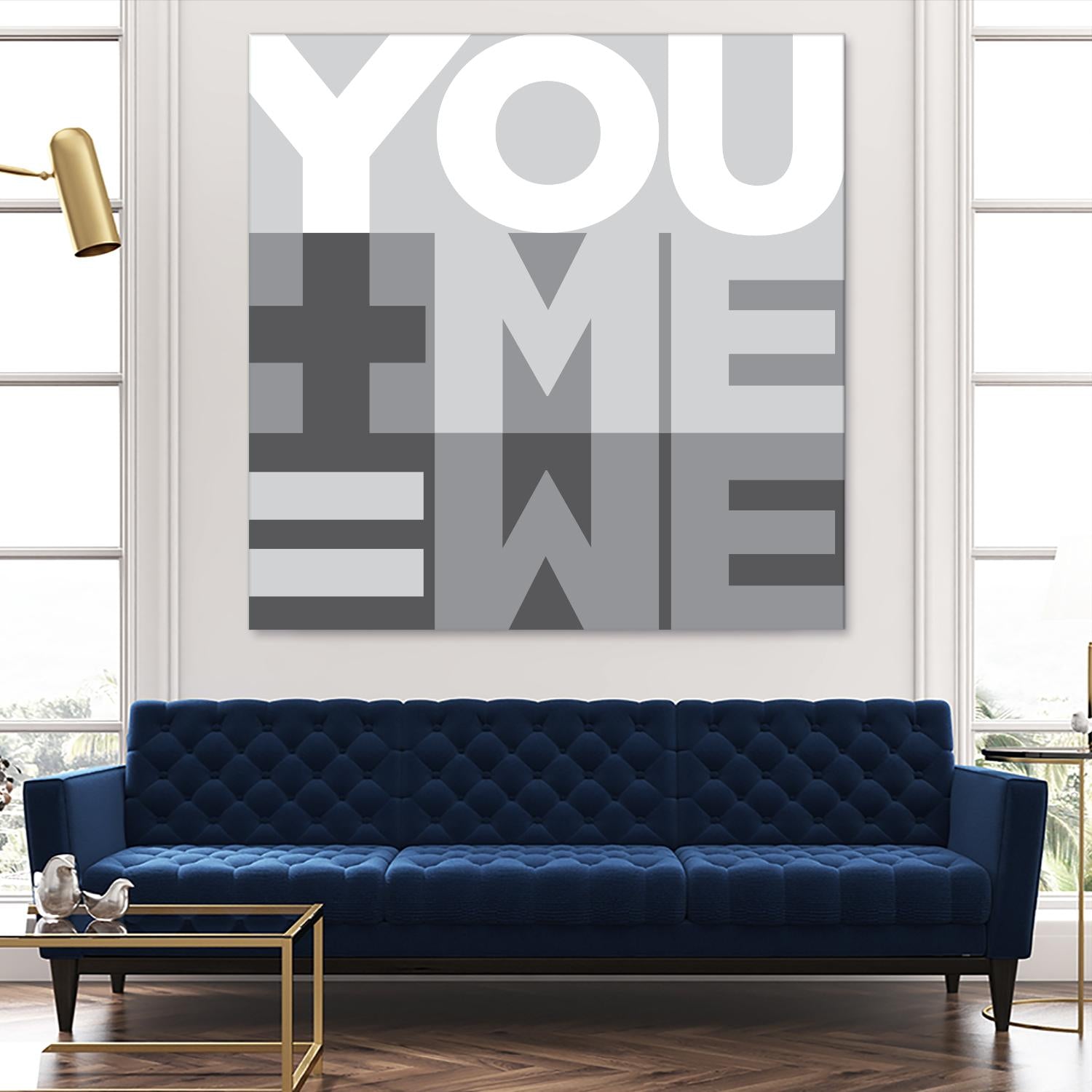 You Me We I by Parker Jones on GIANT ART - white contemporary