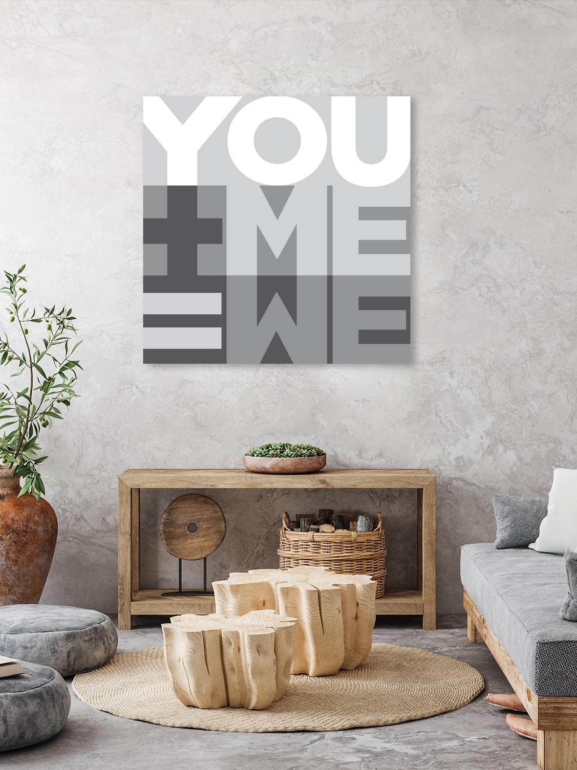 You Me We I by Parker Jones on GIANT ART - white contemporary