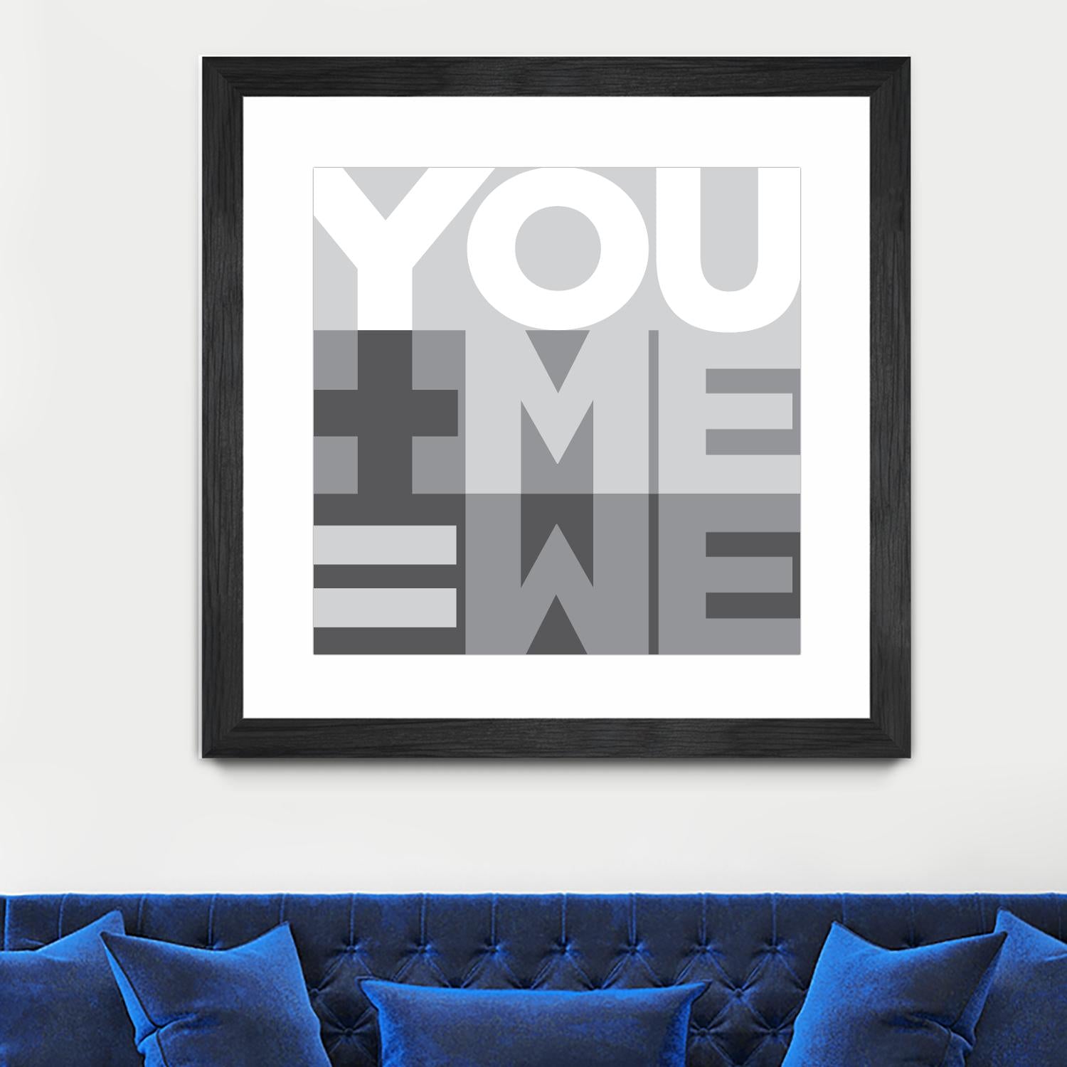You Me We I by Parker Jones on GIANT ART - white contemporary
