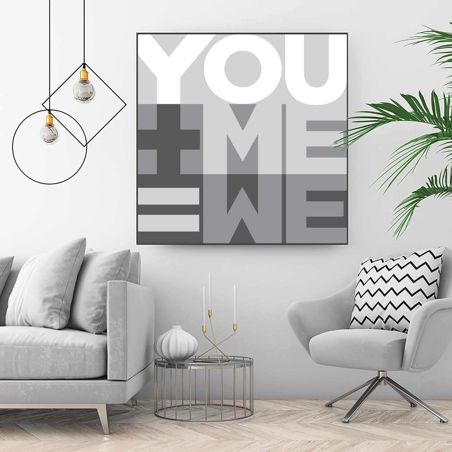 You Me We I by Parker Jones on GIANT ART - white contemporary