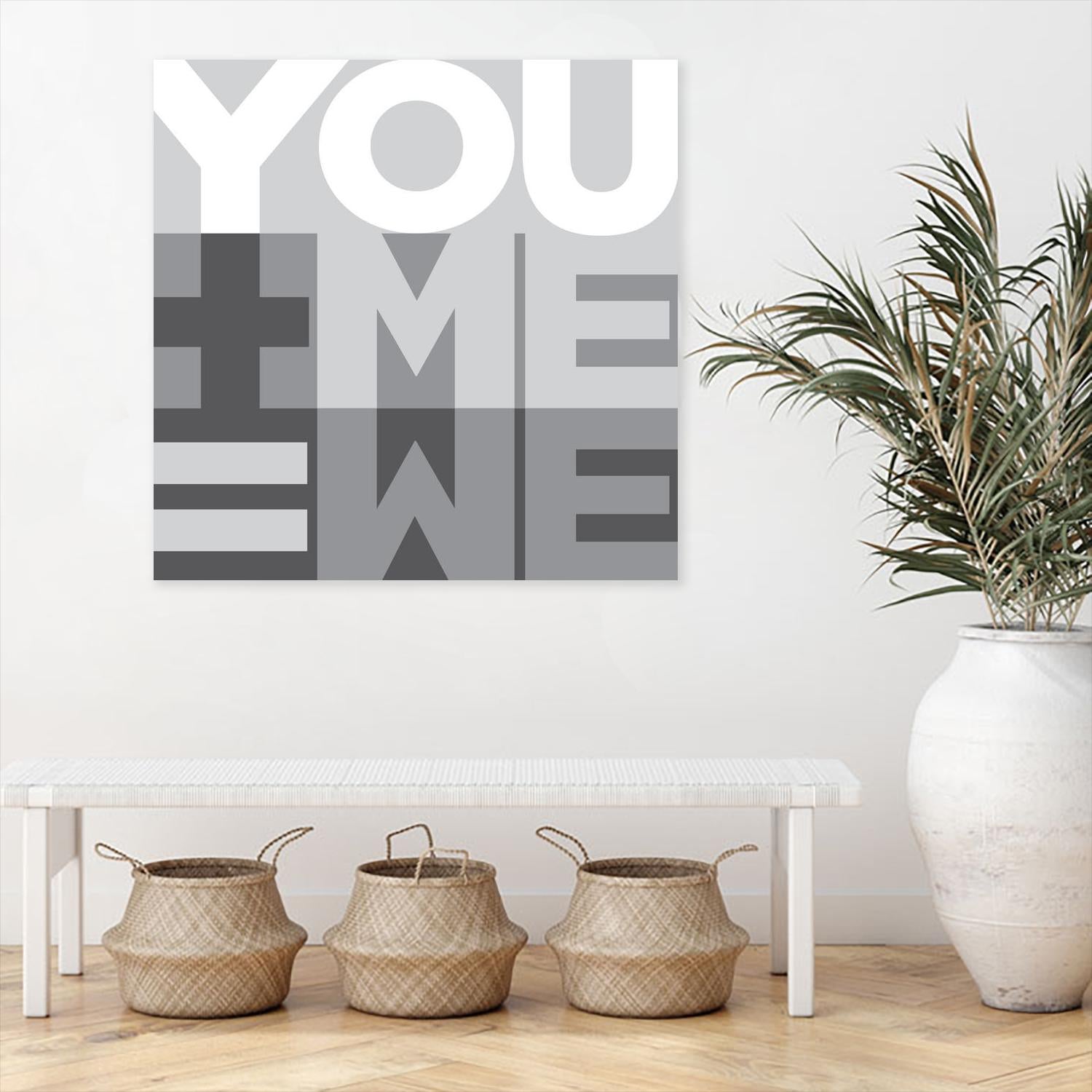 You Me We I by Parker Jones on GIANT ART - white contemporary