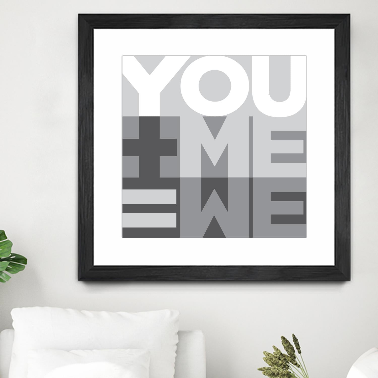 You Me We I by Parker Jones on GIANT ART - white contemporary