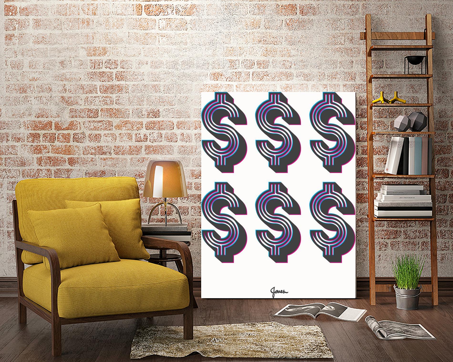 Money Money Money by Parker Jones on GIANT ART - white contemporary