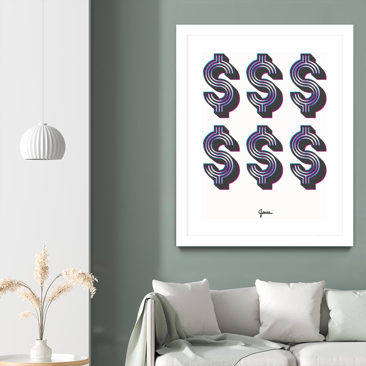 Money Money Money by Parker Jones on GIANT ART - white contemporary