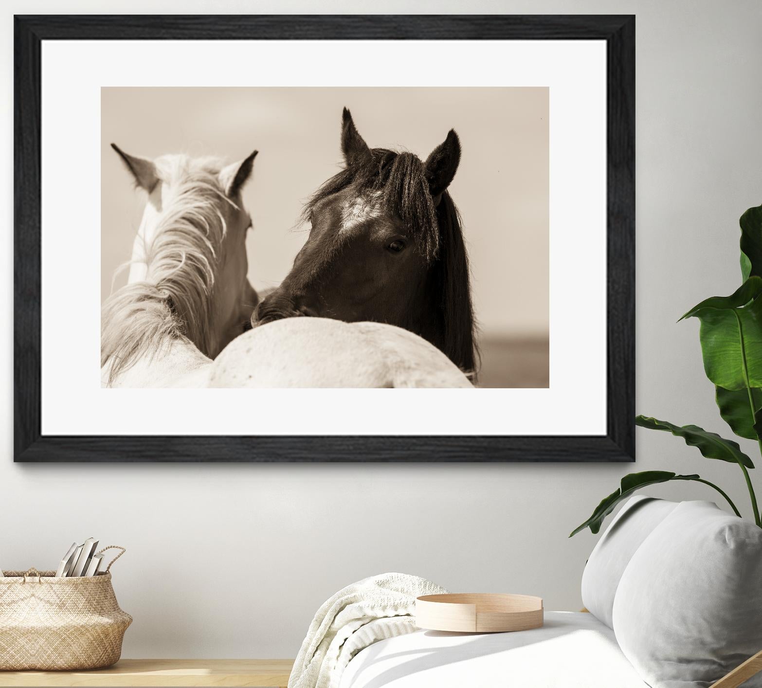 Nuzzles by Erle KaCee on GIANT ART - beige animals