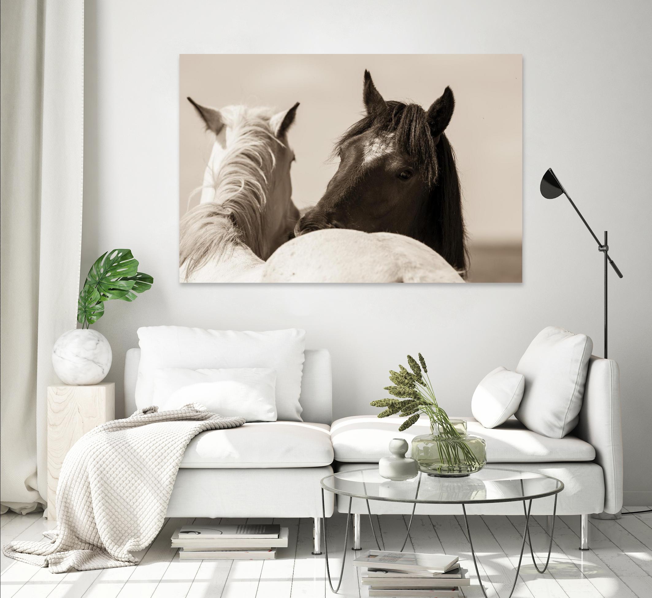 Nuzzles by Erle KaCee on GIANT ART - beige animals