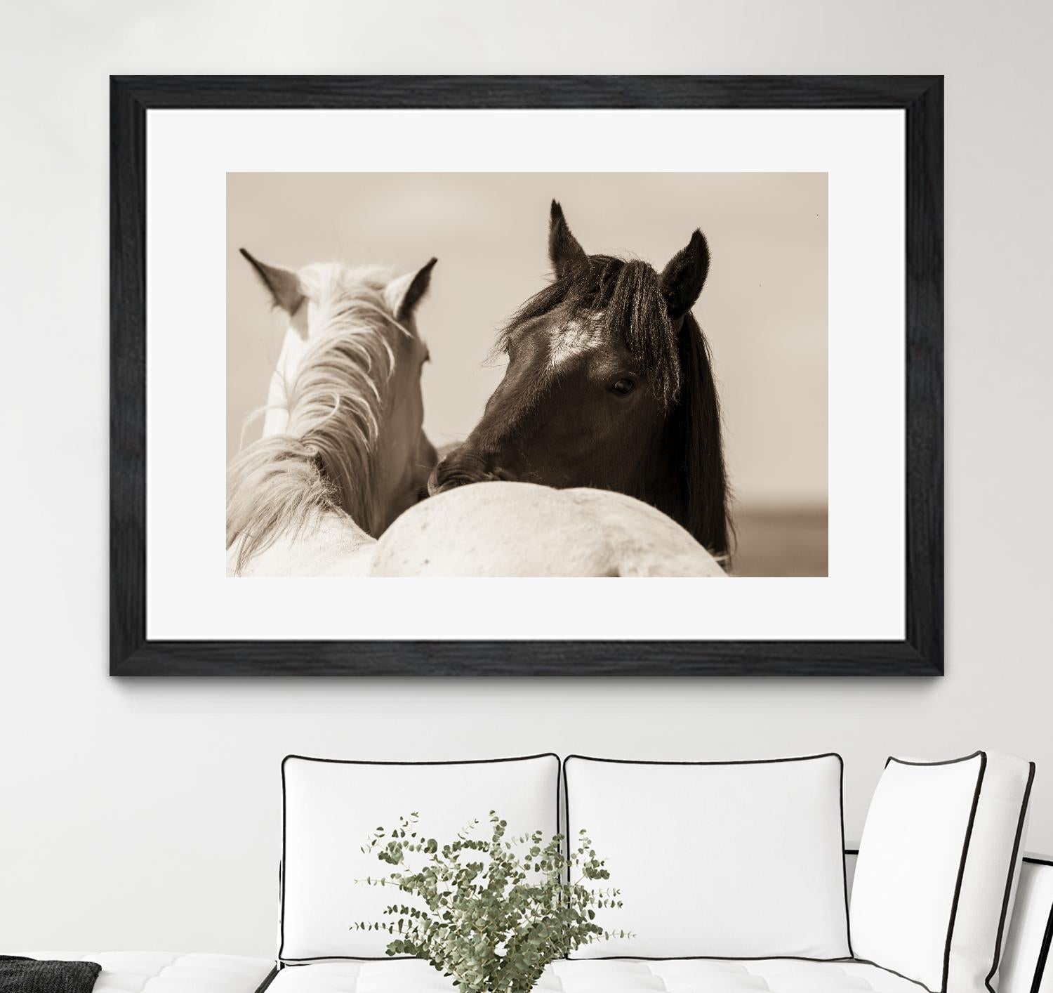 Nuzzles by Erle KaCee on GIANT ART - beige animals