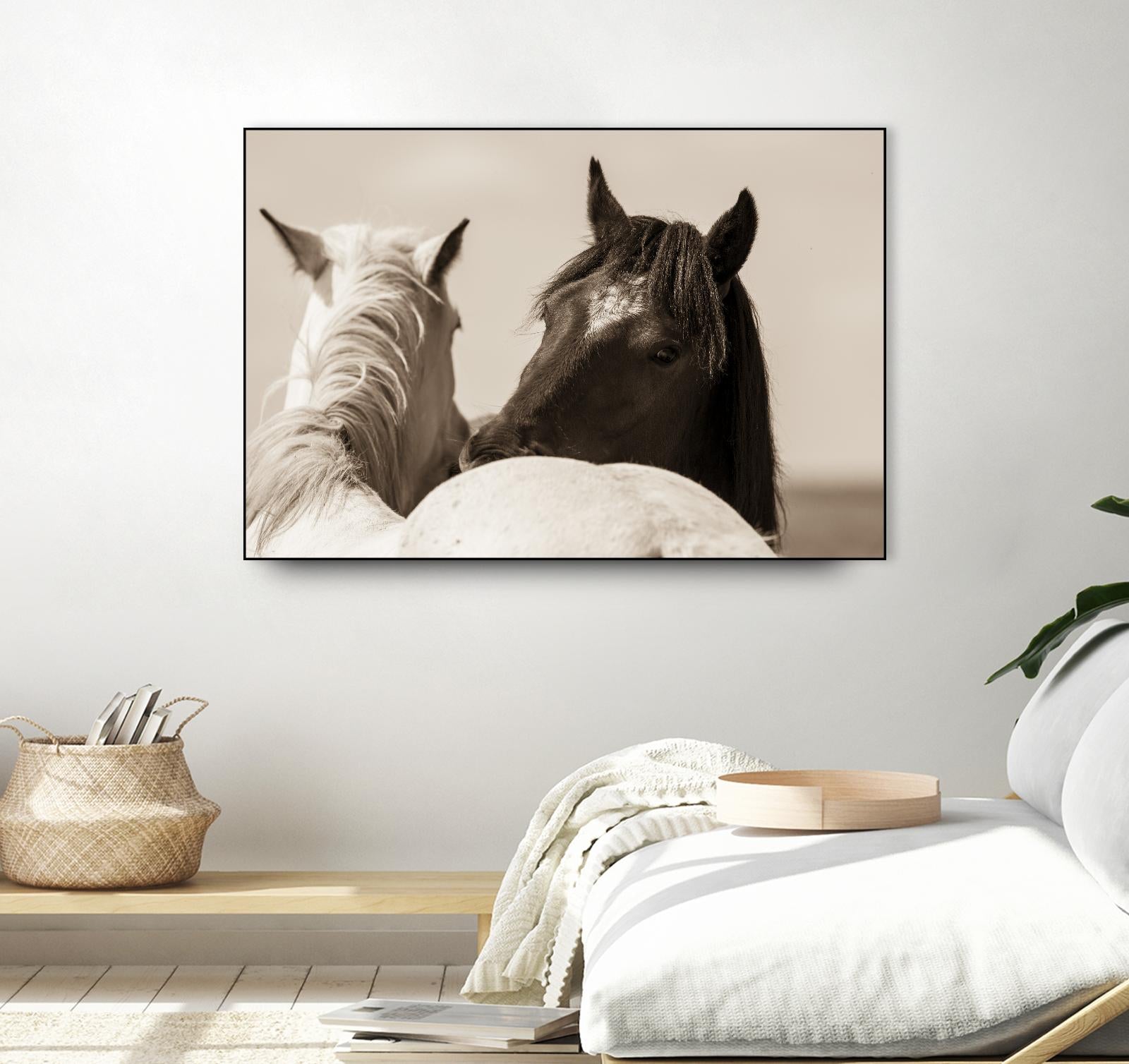 Nuzzles by Erle KaCee on GIANT ART - beige animals