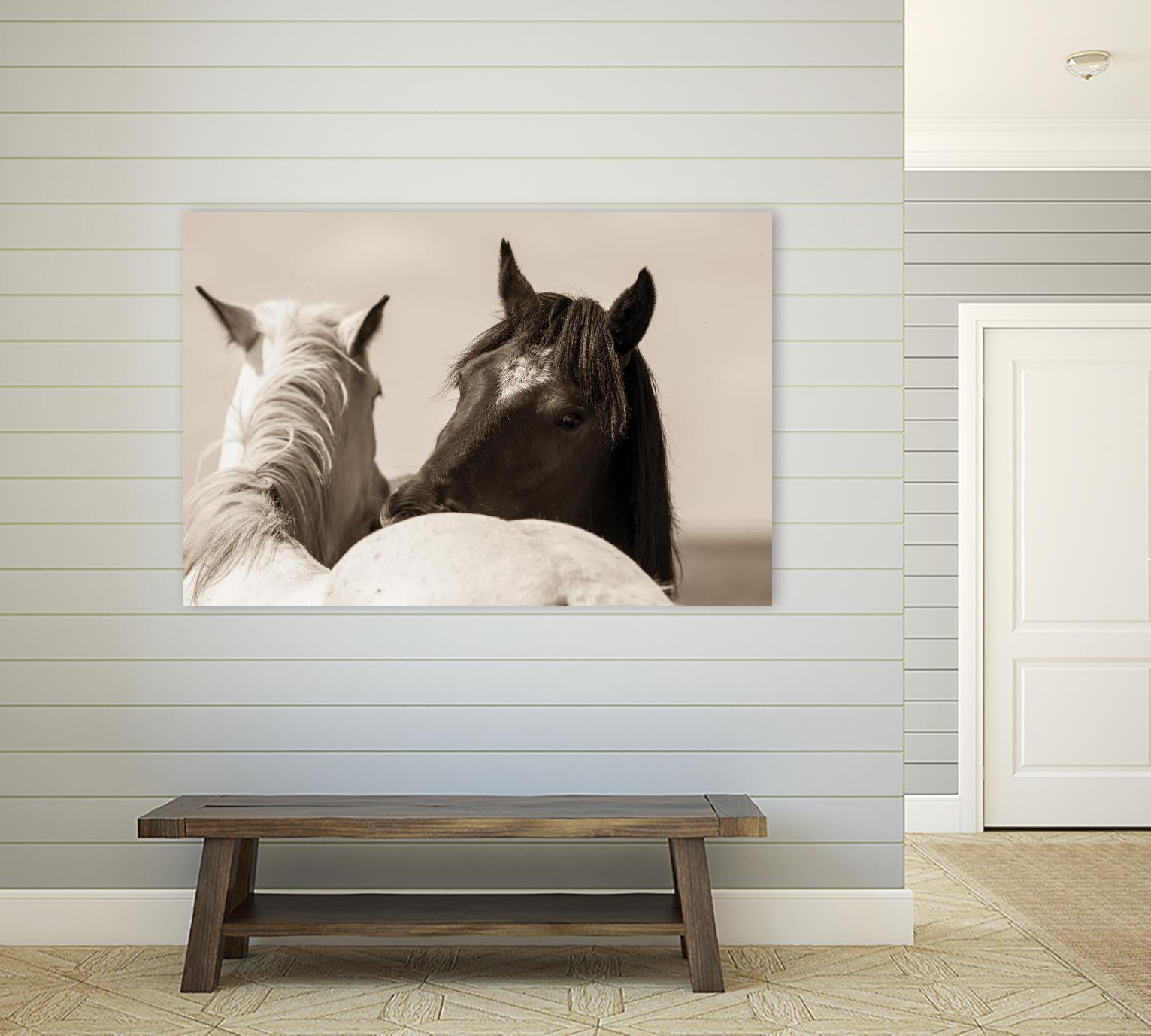 Nuzzles by Erle KaCee on GIANT ART - beige animals