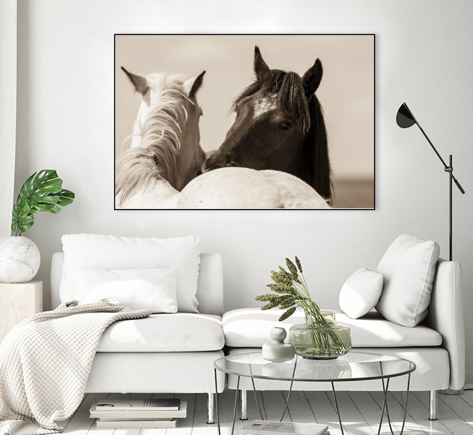 Nuzzles by Erle KaCee on GIANT ART - beige animals