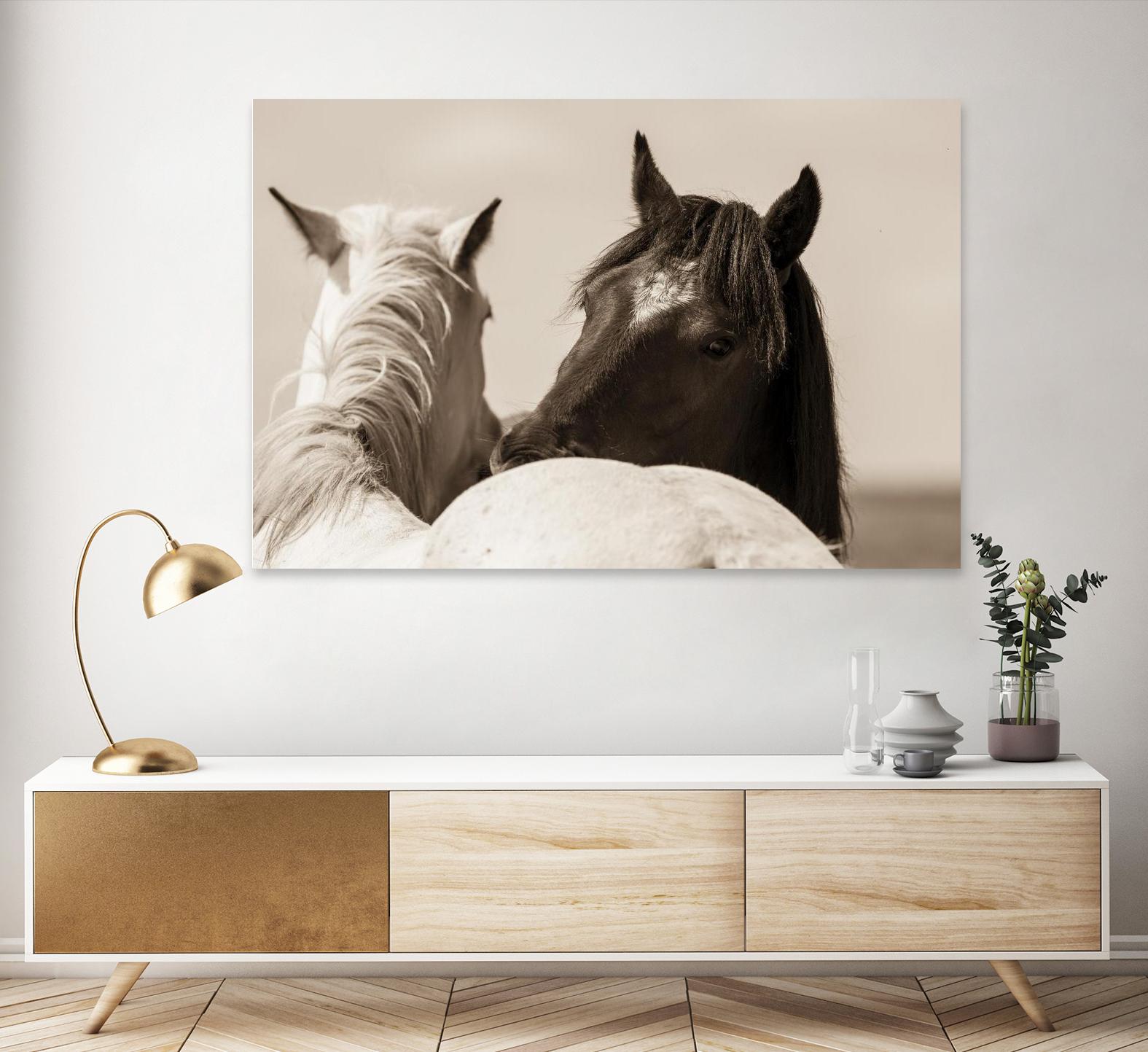 Nuzzles by Erle KaCee on GIANT ART - beige animals