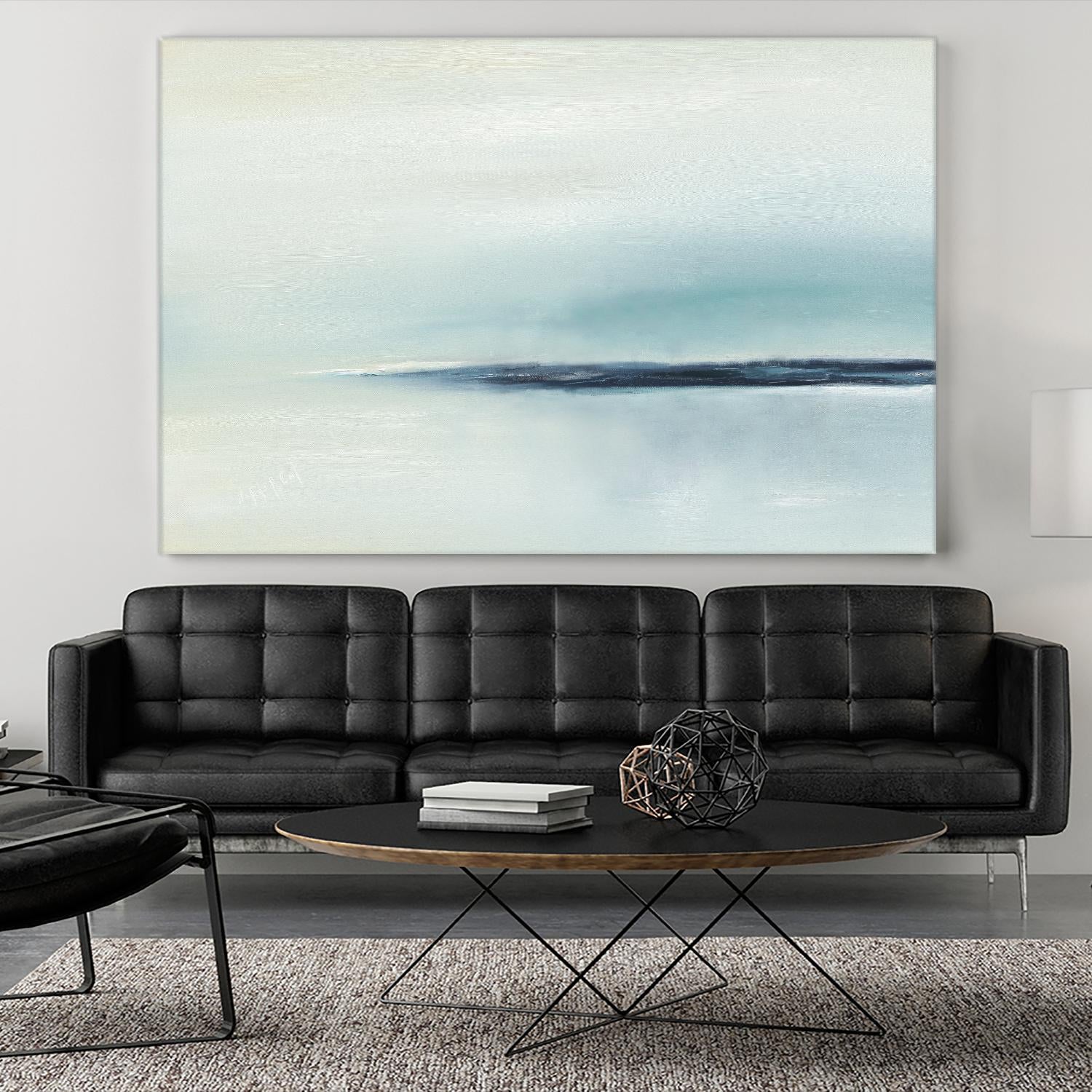 Stillness by Michele Gort on GIANT ART - beige abstract