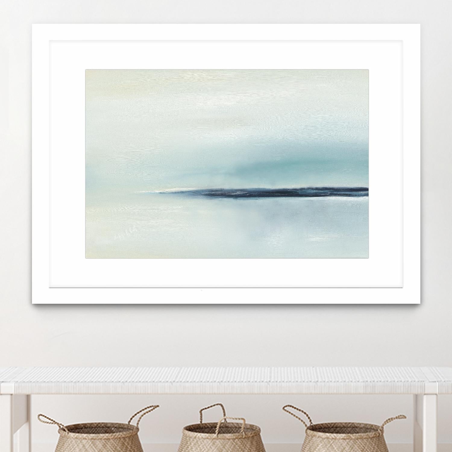 Stillness by Michele Gort on GIANT ART - beige abstract