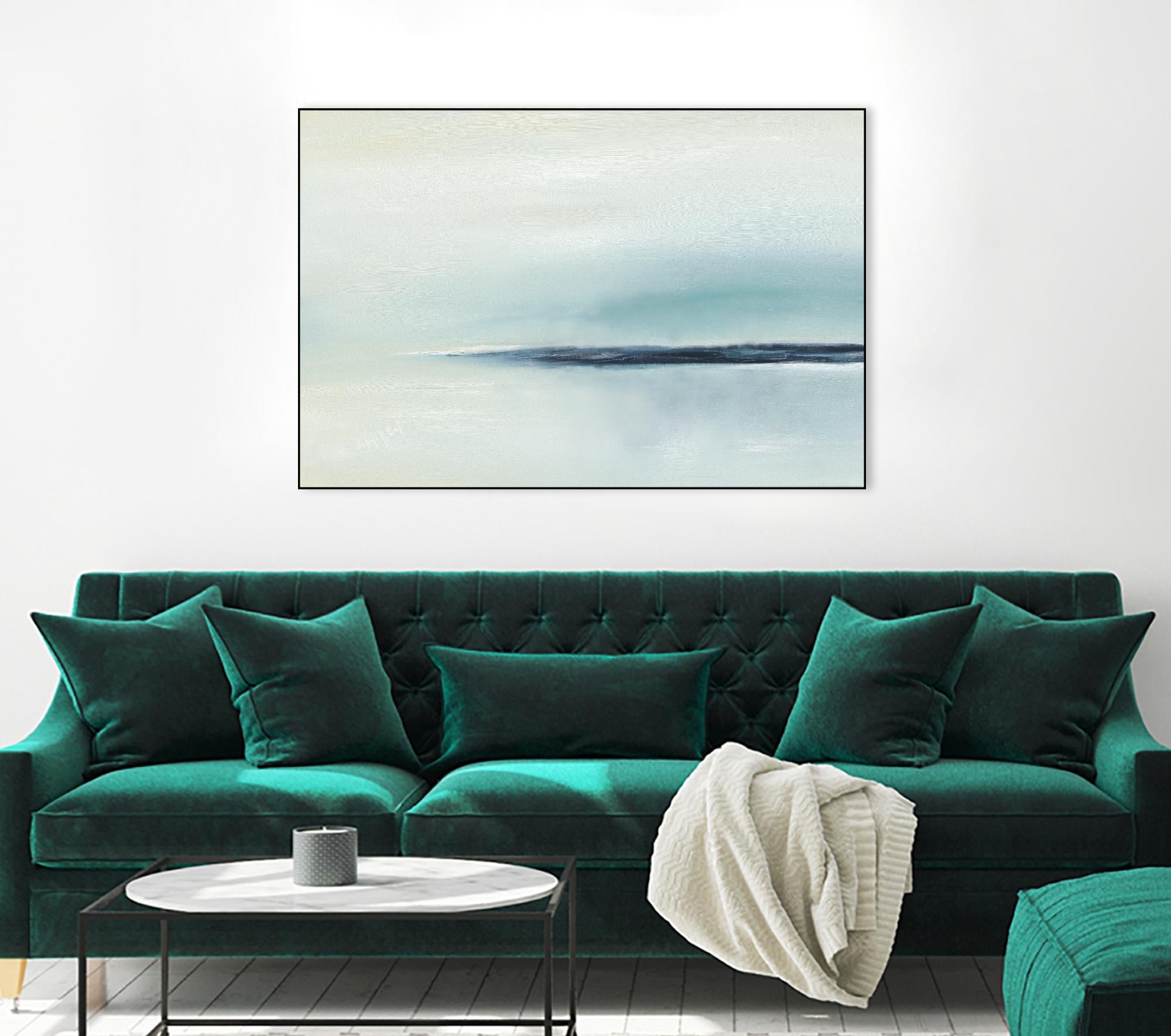 Stillness by Michele Gort on GIANT ART - beige abstract