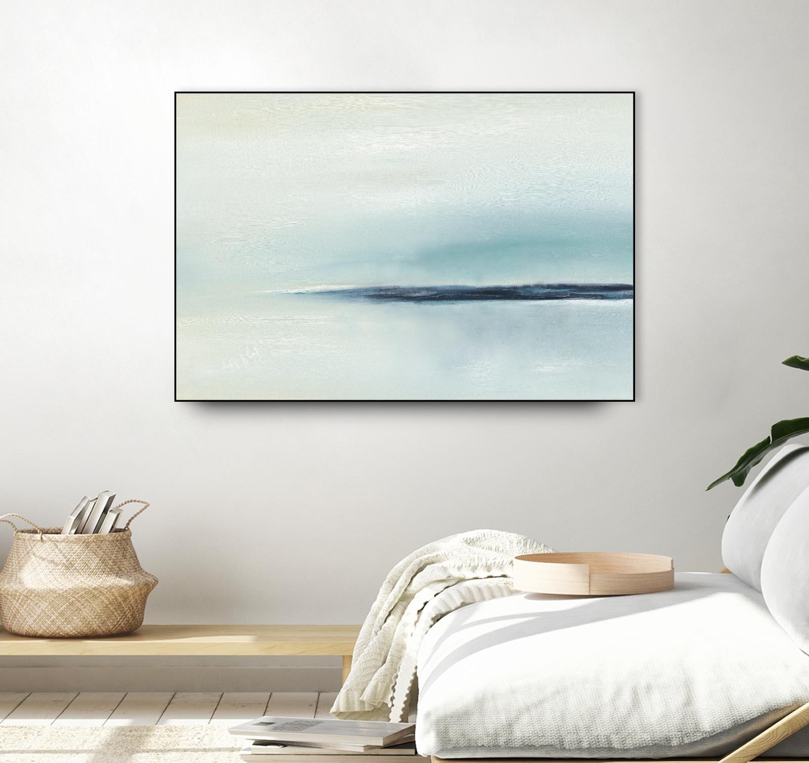 Stillness by Michele Gort on GIANT ART - beige abstract