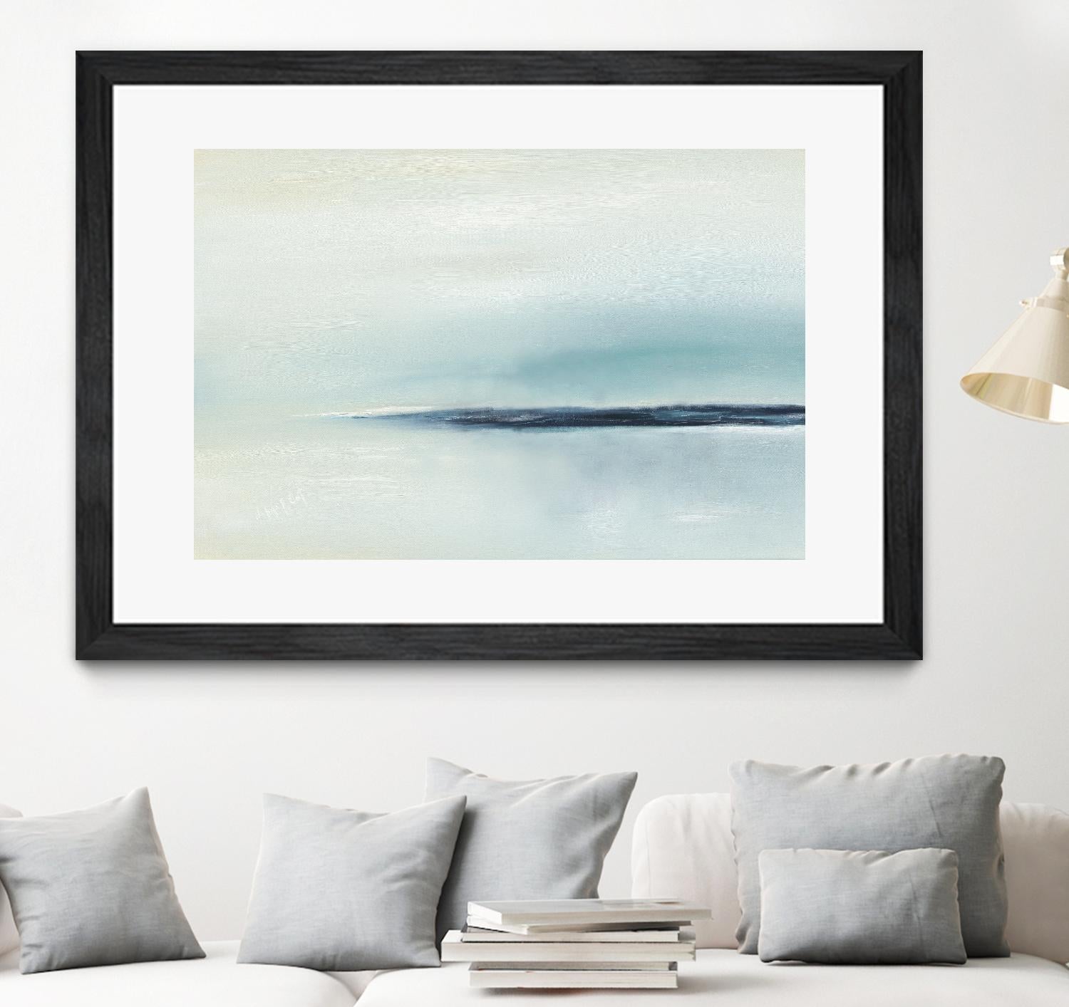 Stillness by Michele Gort on GIANT ART - beige abstract