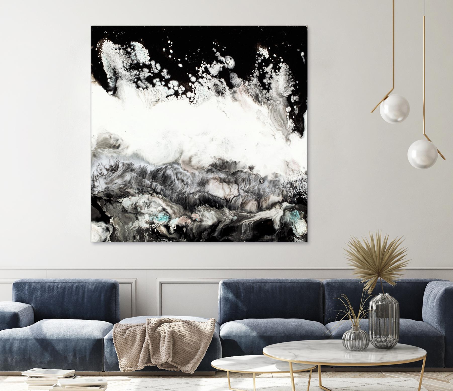 Notions by Corrie LaVelle on GIANT ART - white abstract
