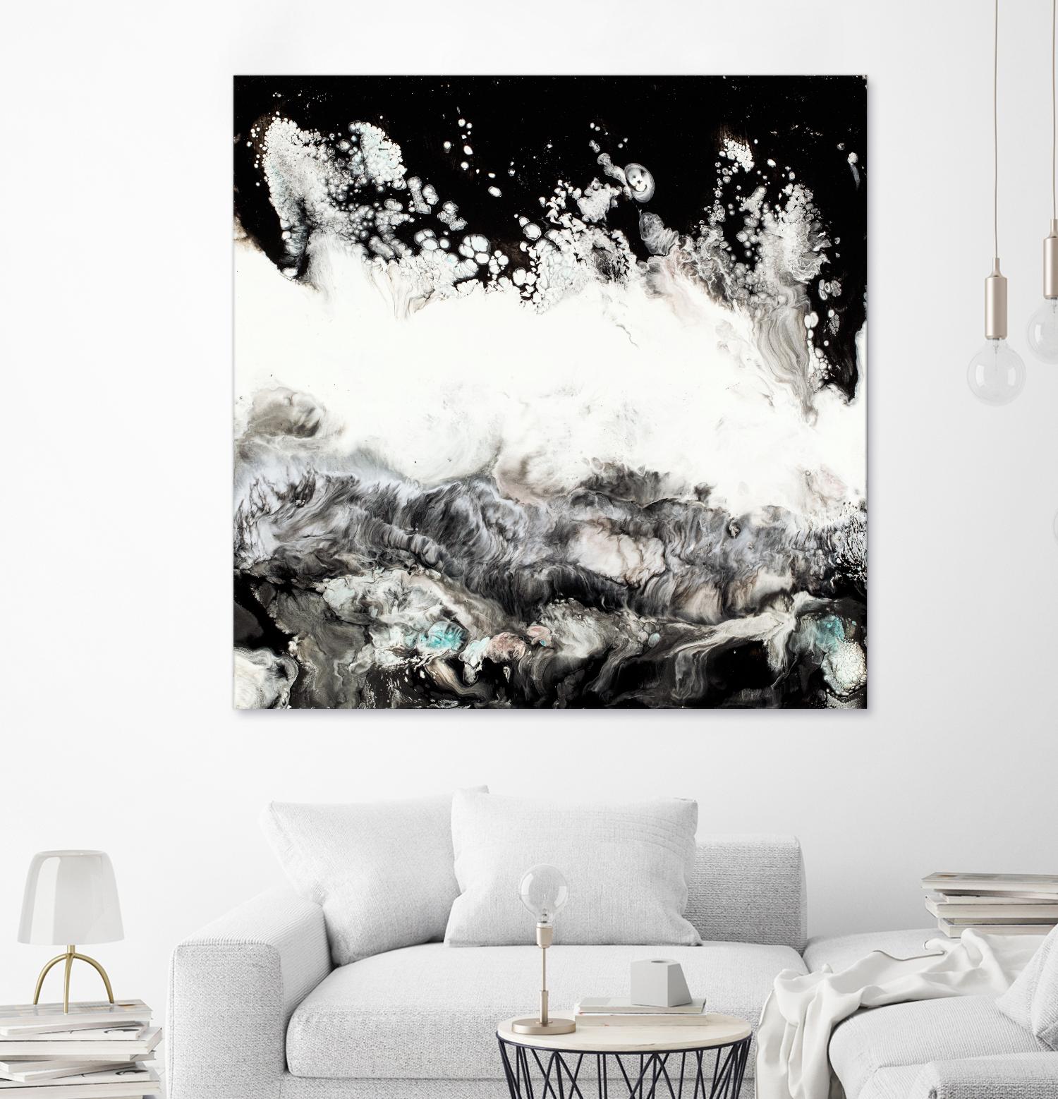 Notions by Corrie LaVelle on GIANT ART - white abstract