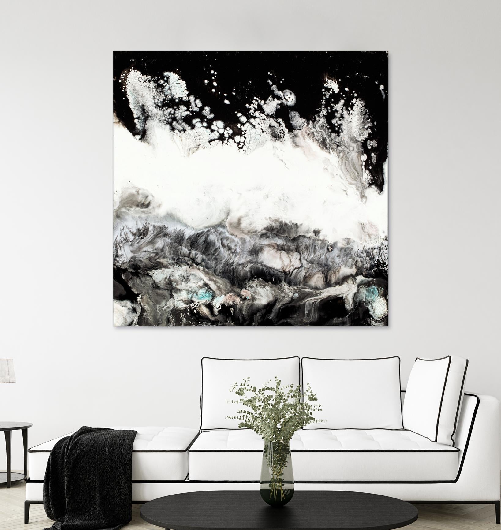 Notions by Corrie LaVelle on GIANT ART - white abstract