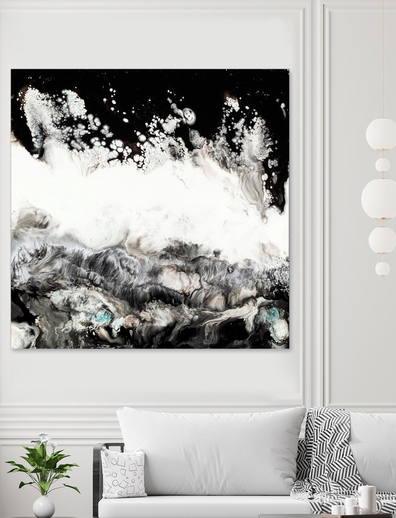 Notions by Corrie LaVelle on GIANT ART - white abstract