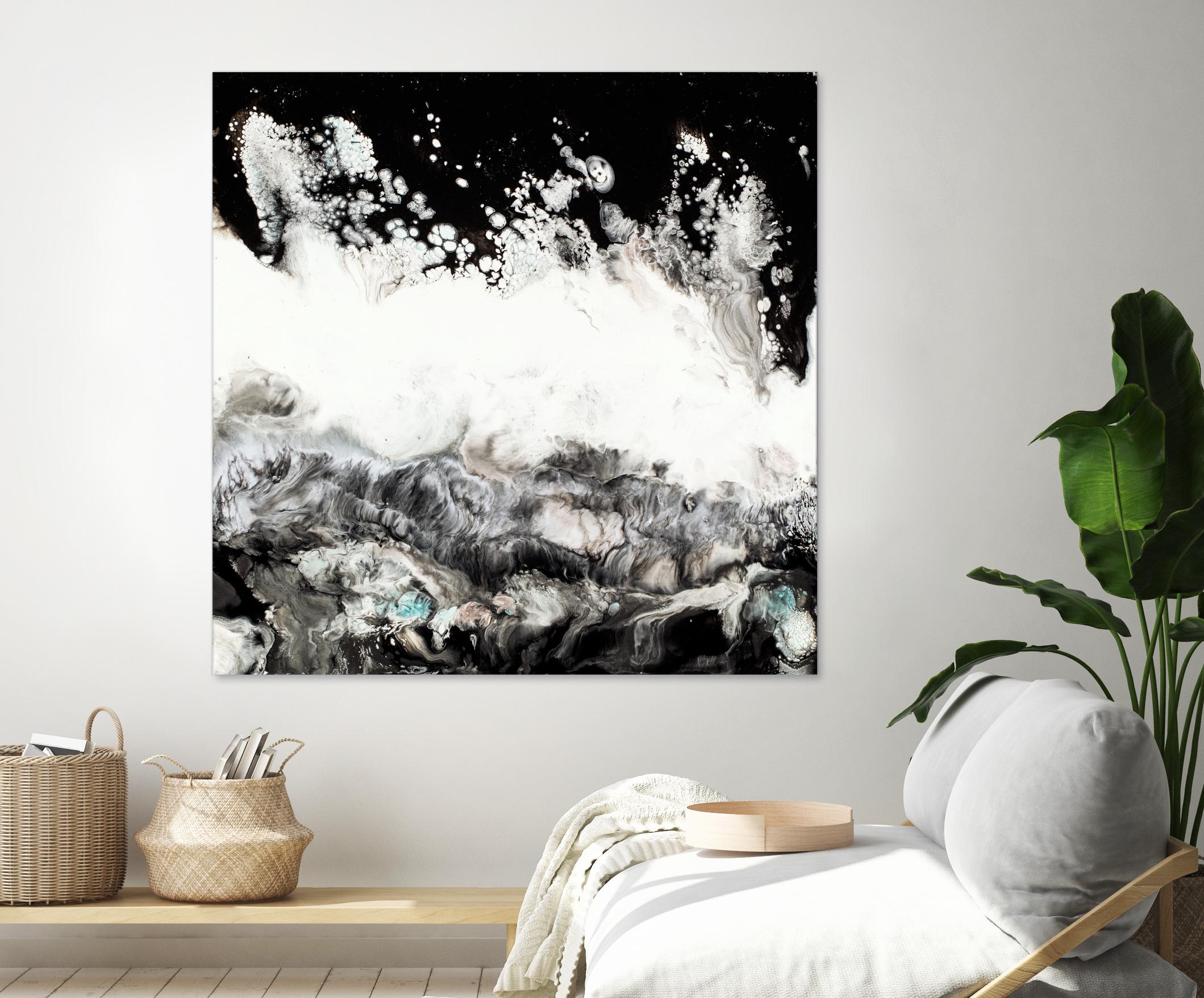 Notions by Corrie LaVelle on GIANT ART - white abstract