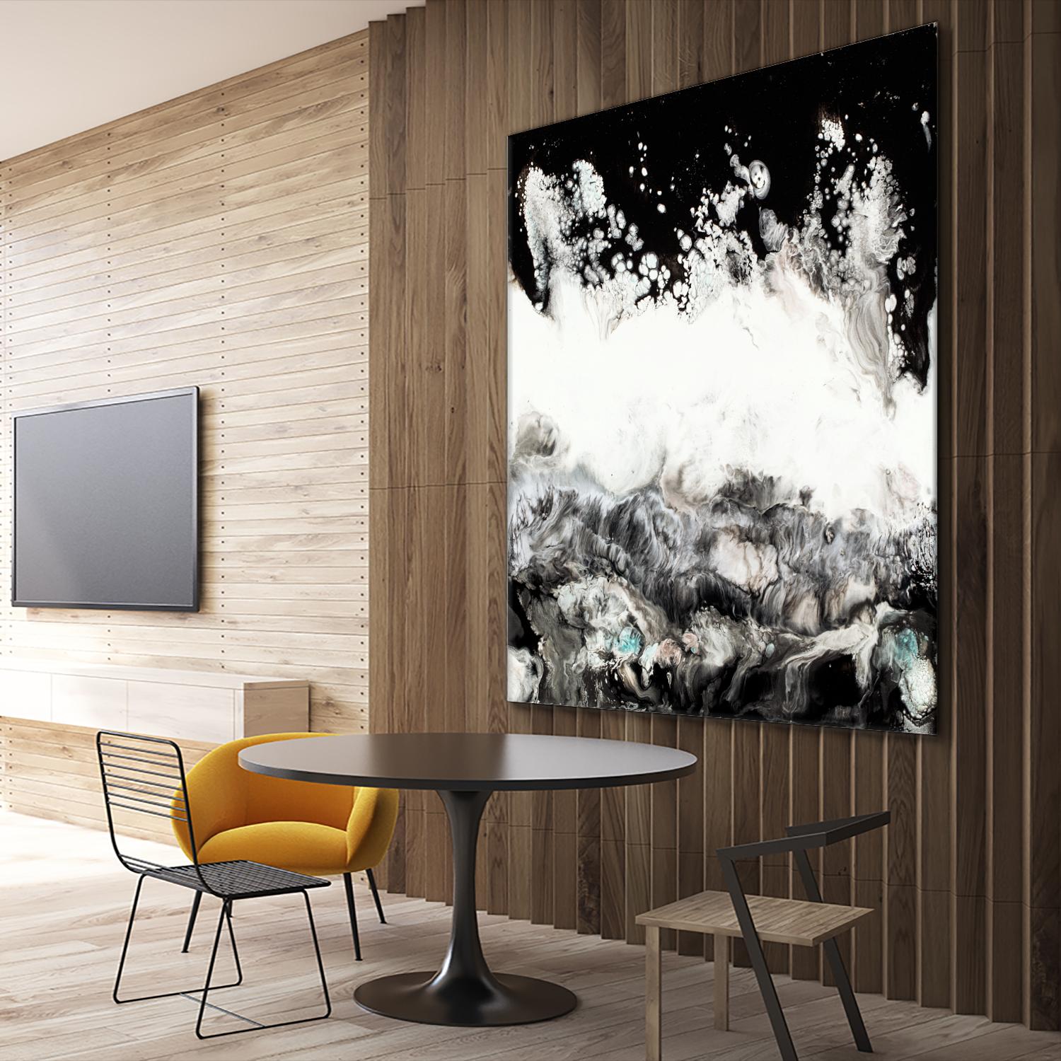 Notions by Corrie LaVelle on GIANT ART - white abstract