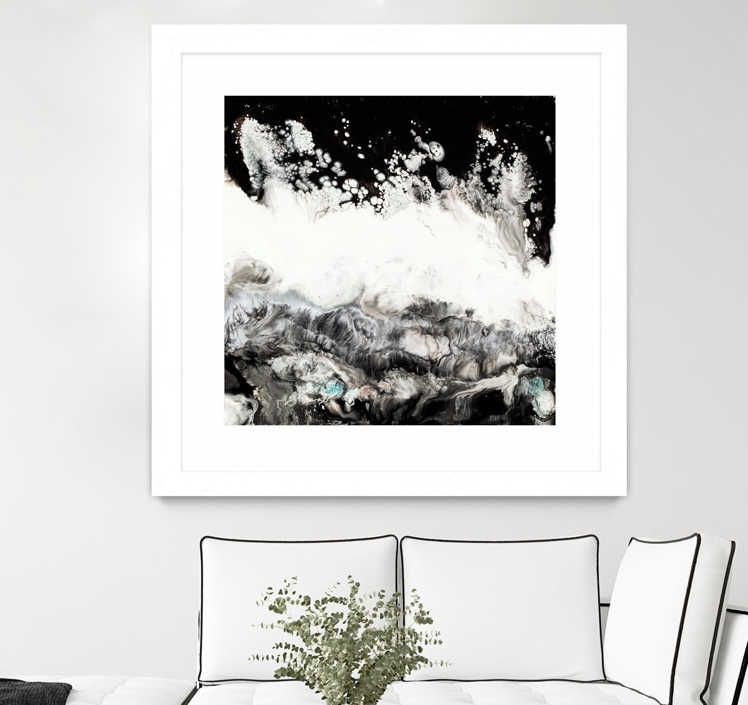 Notions by Corrie LaVelle on GIANT ART - white abstract