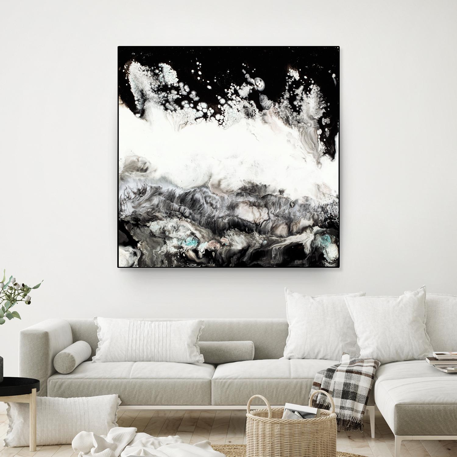Notions by Corrie LaVelle on GIANT ART - white abstract