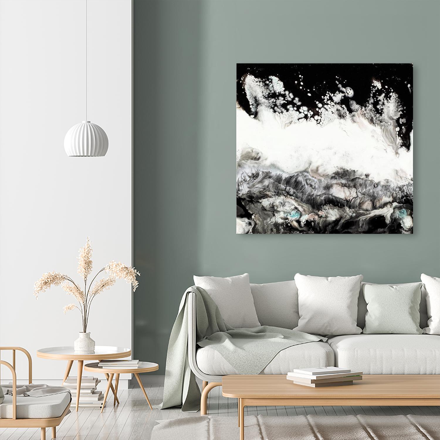 Notions by Corrie LaVelle on GIANT ART - white abstract