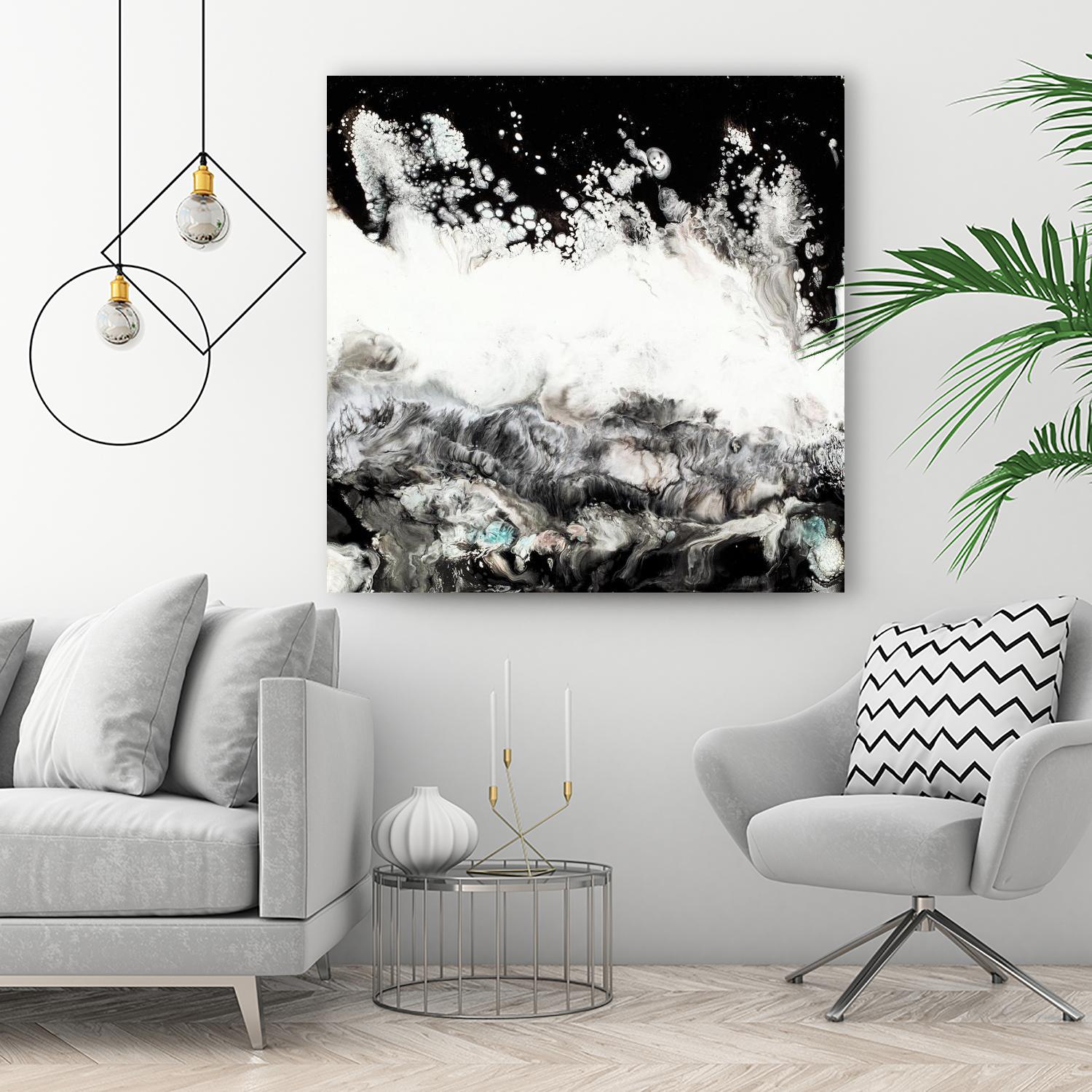 Notions by Corrie LaVelle on GIANT ART - white abstract