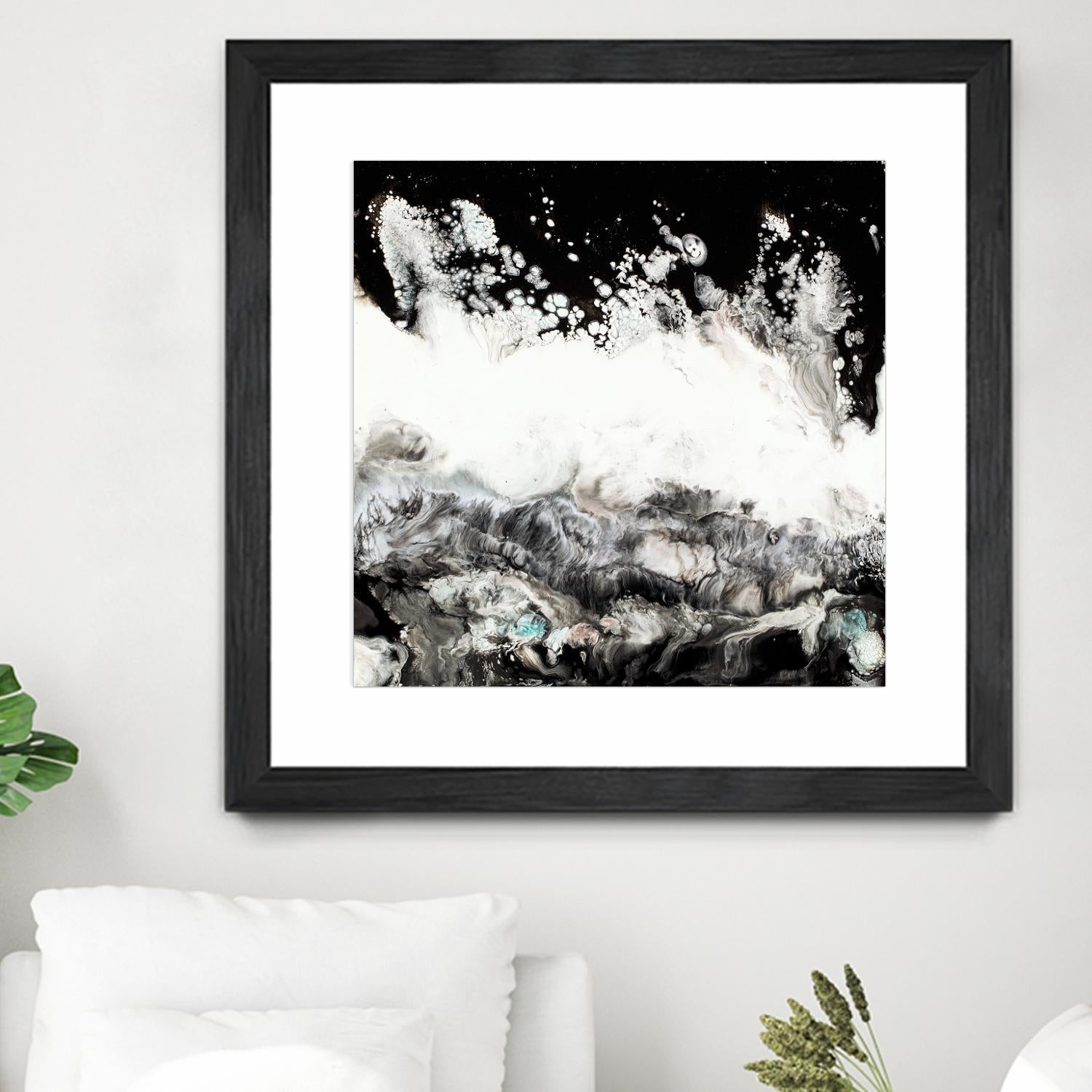 Notions by Corrie LaVelle on GIANT ART - white abstract