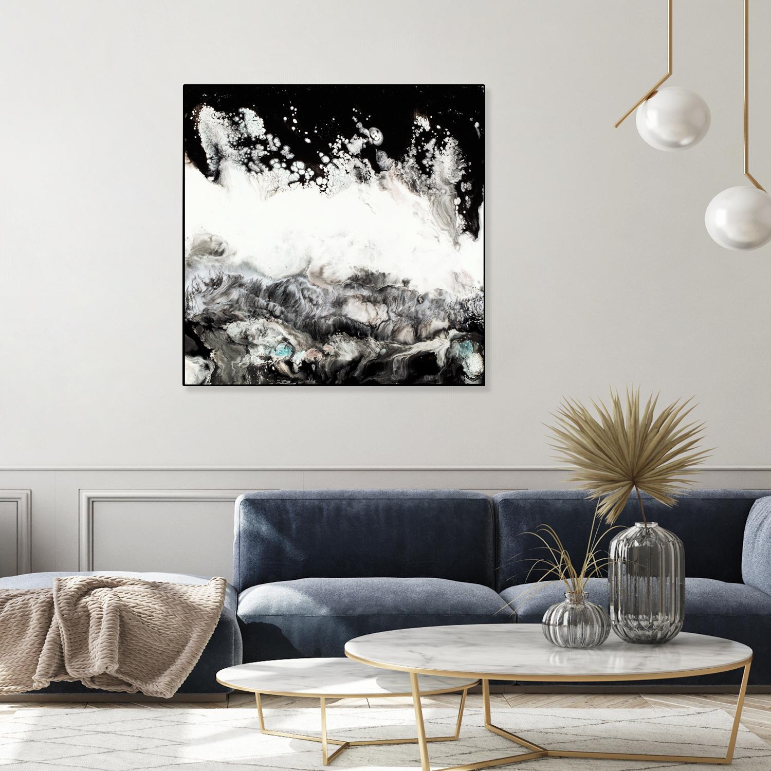 Notions by Corrie LaVelle on GIANT ART - white abstract