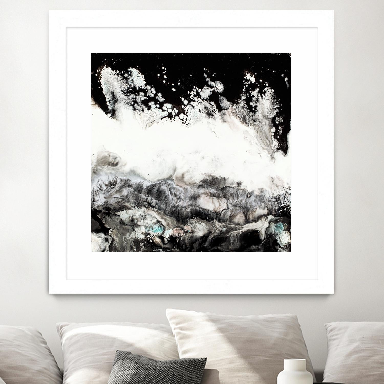 Notions by Corrie LaVelle on GIANT ART - white abstract