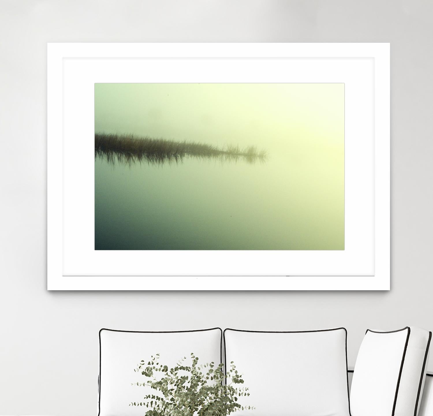 Peaceful Morning by Lori Prenner on GIANT ART - green landscape