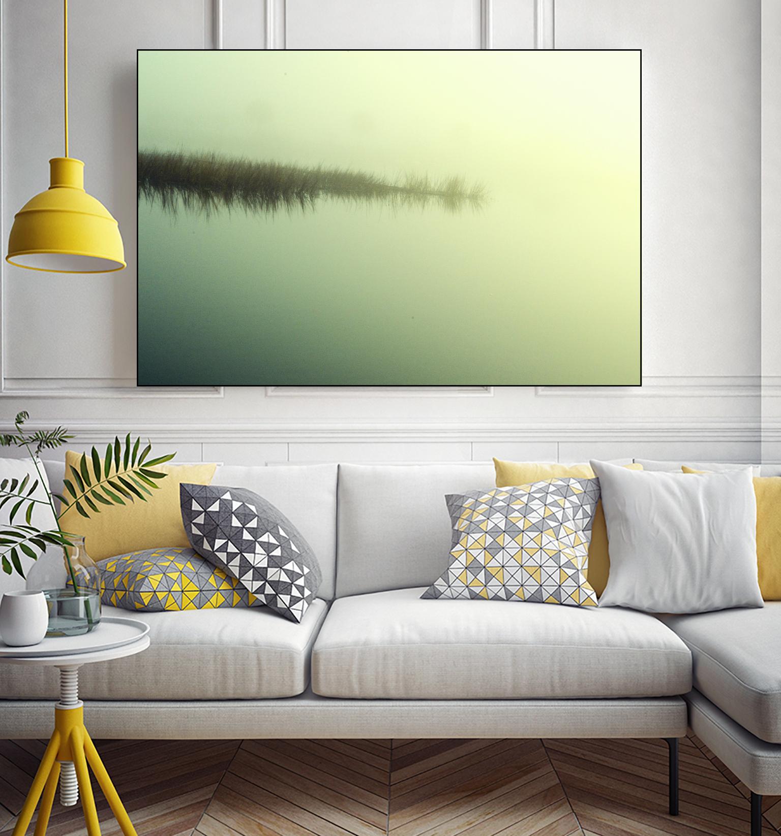 Peaceful Morning by Lori Prenner on GIANT ART - brown landscape