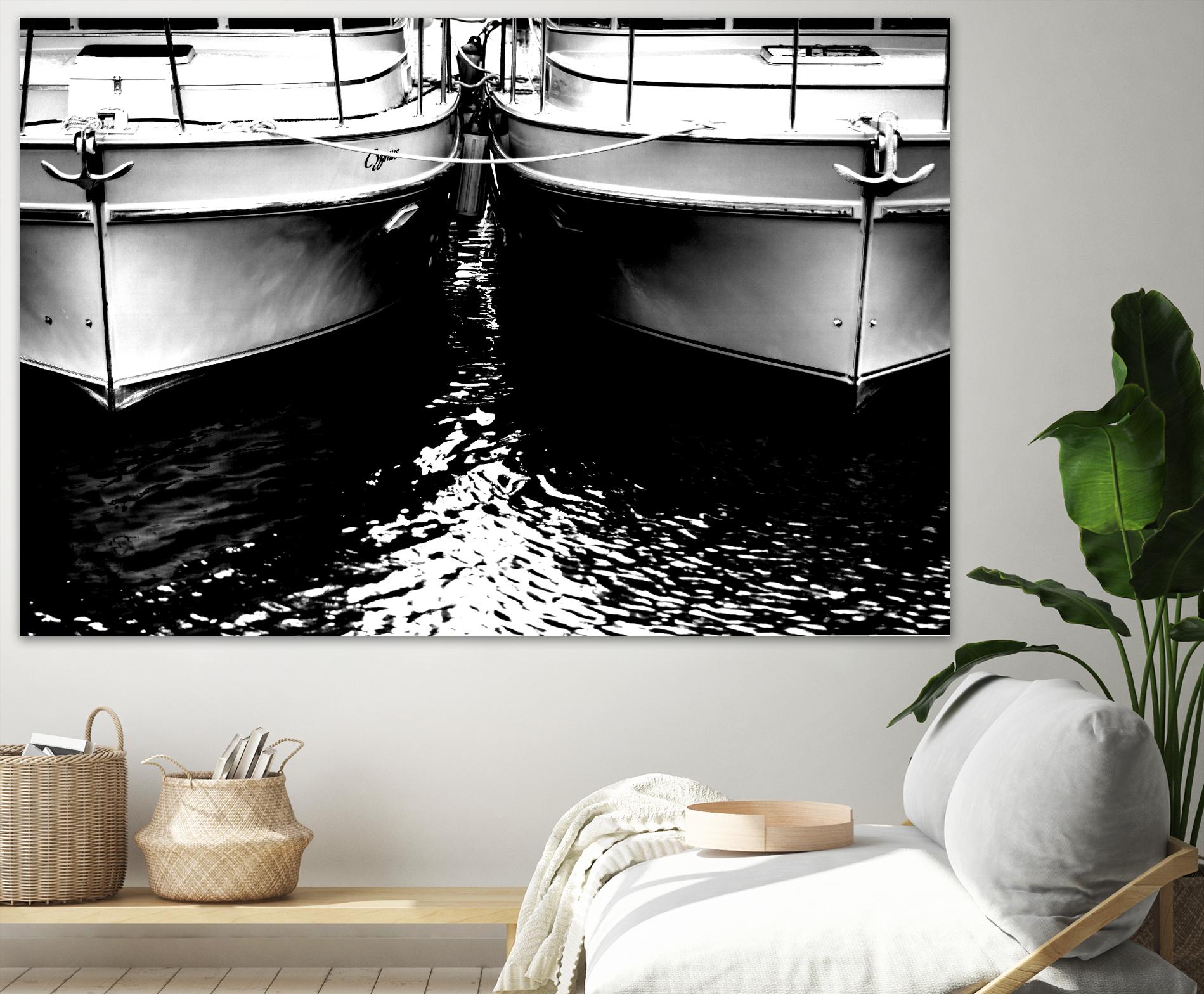 Waiting our Turn by Aaron Matheson on GIANT ART - white nautical