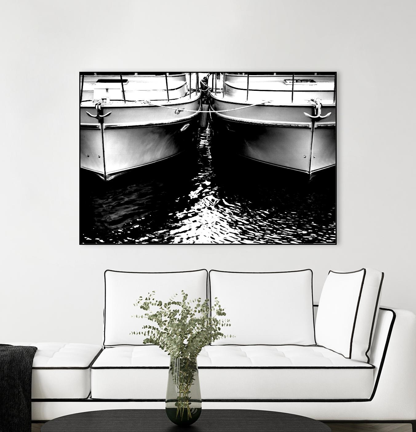 Waiting our Turn by Aaron Matheson on GIANT ART - white nautical