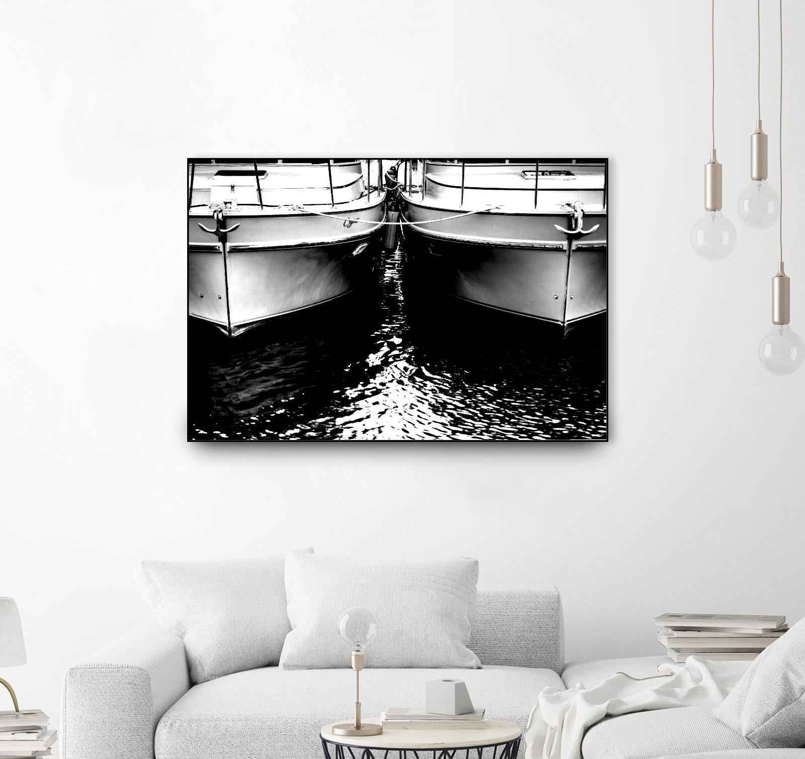 Waiting our Turn by Aaron Matheson on GIANT ART - white nautical