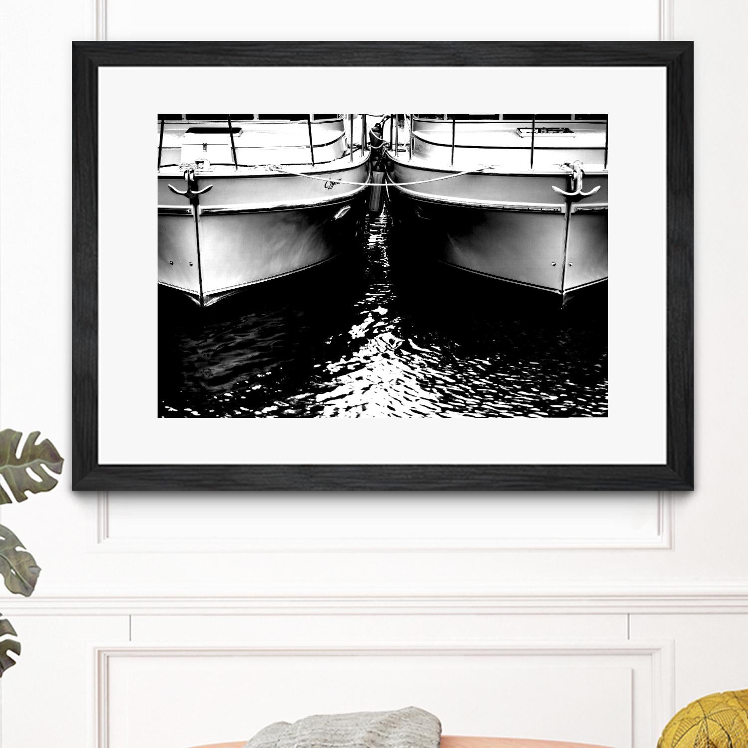 Waiting our Turn by Aaron Matheson on GIANT ART - white nautical