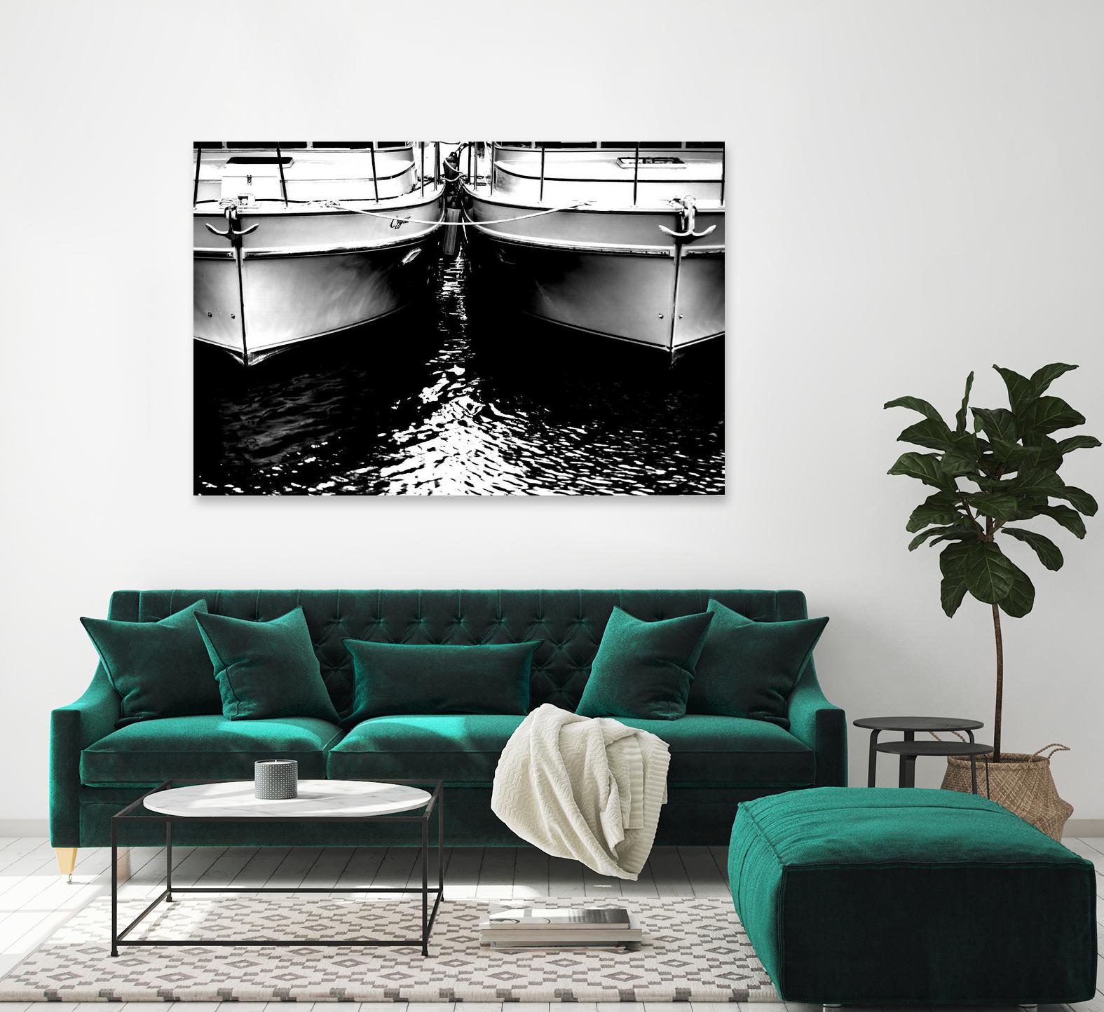 Waiting our Turn by Aaron Matheson on GIANT ART - white nautical