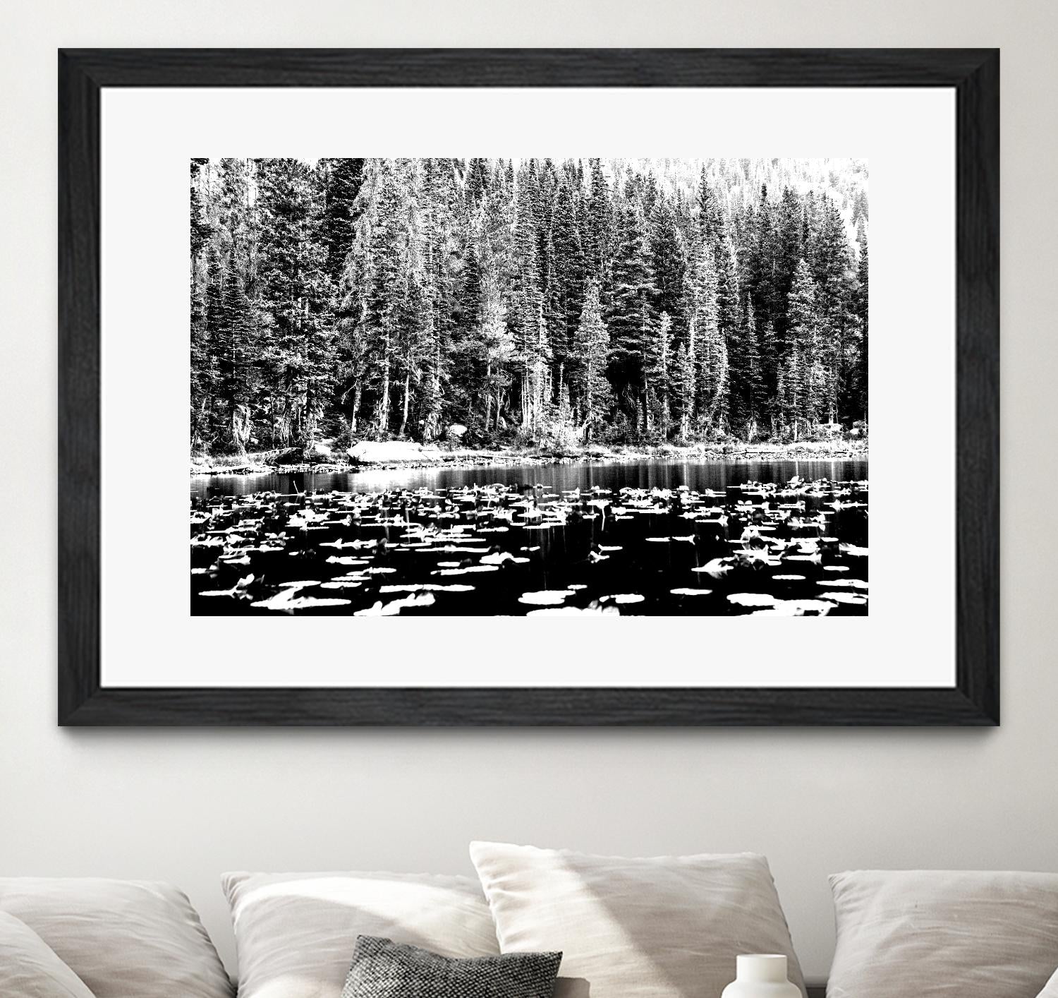 Green Dreams by Aaron Matheson on GIANT ART - white landscape