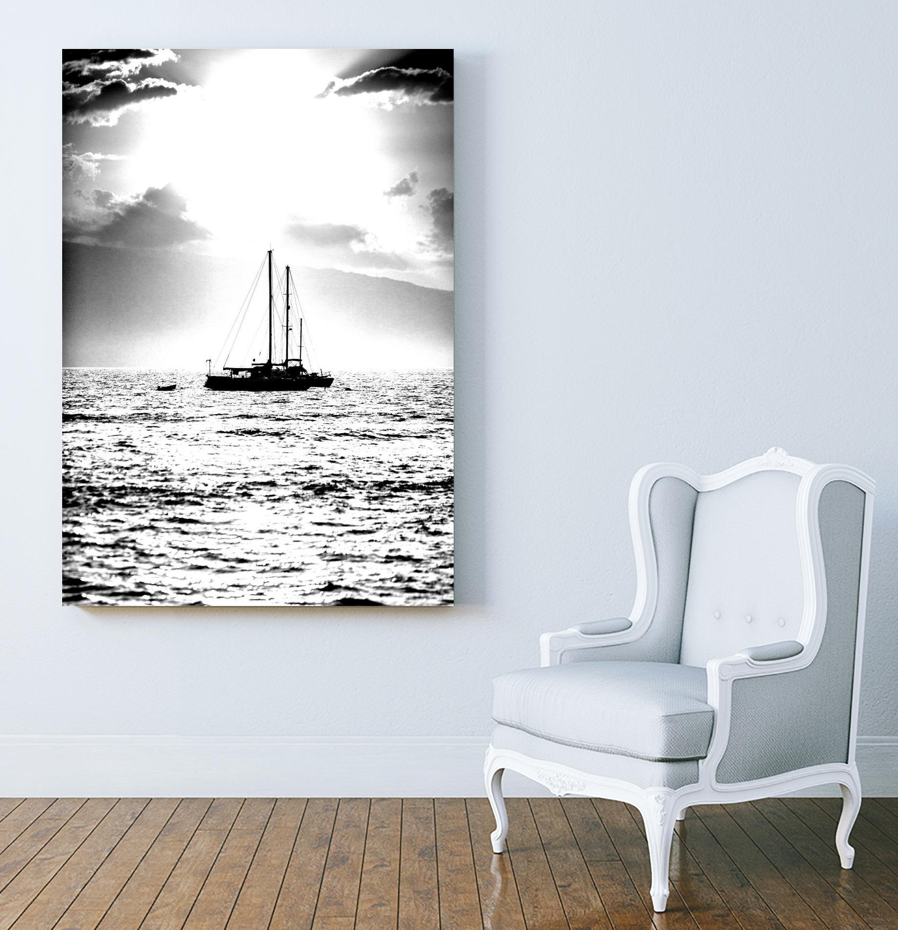 Waiting for the Wind by Aaron Matheson on GIANT ART - white nautical