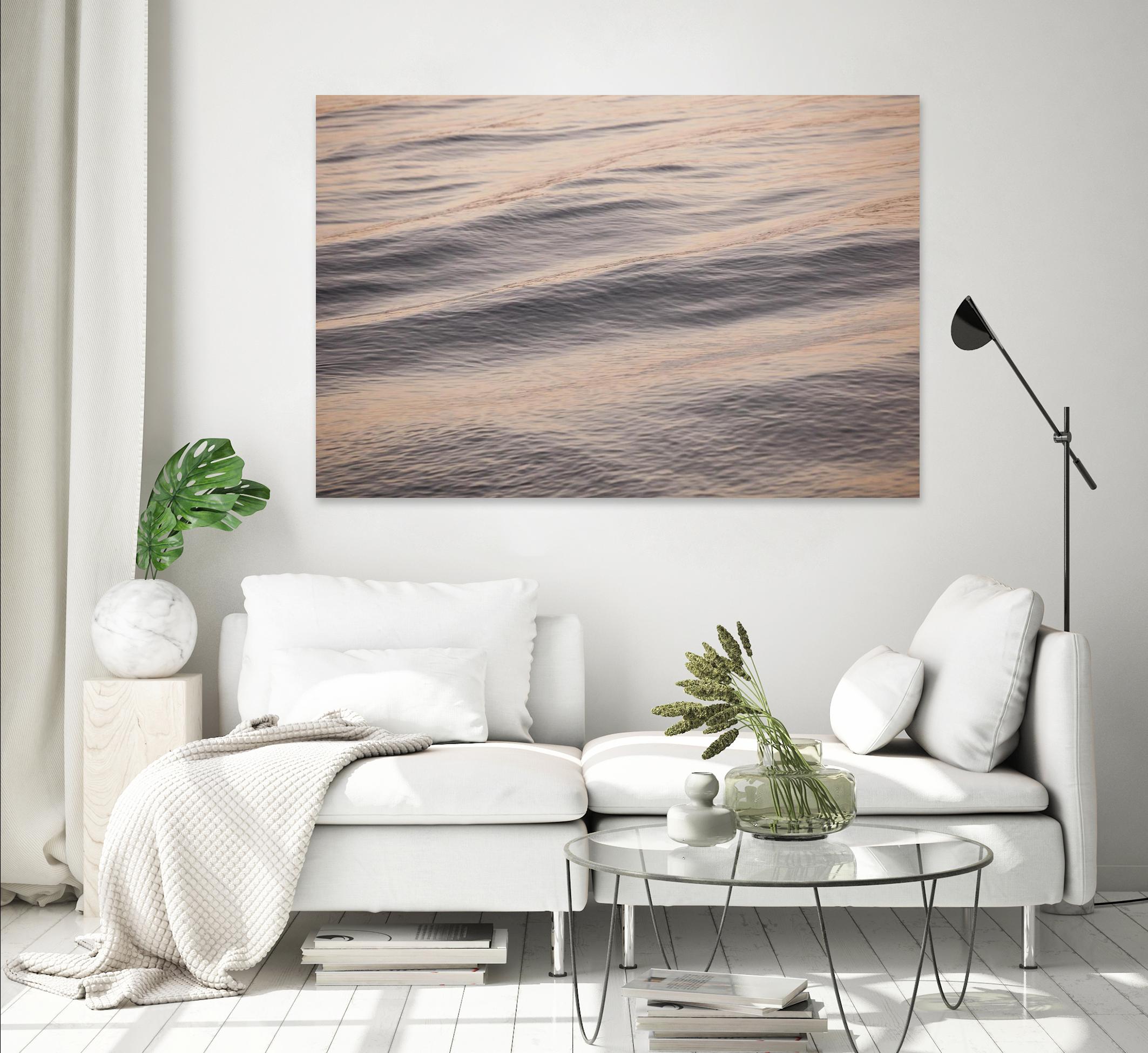 Peach Peaking by Aaron Matheson on GIANT ART - blue sea scene