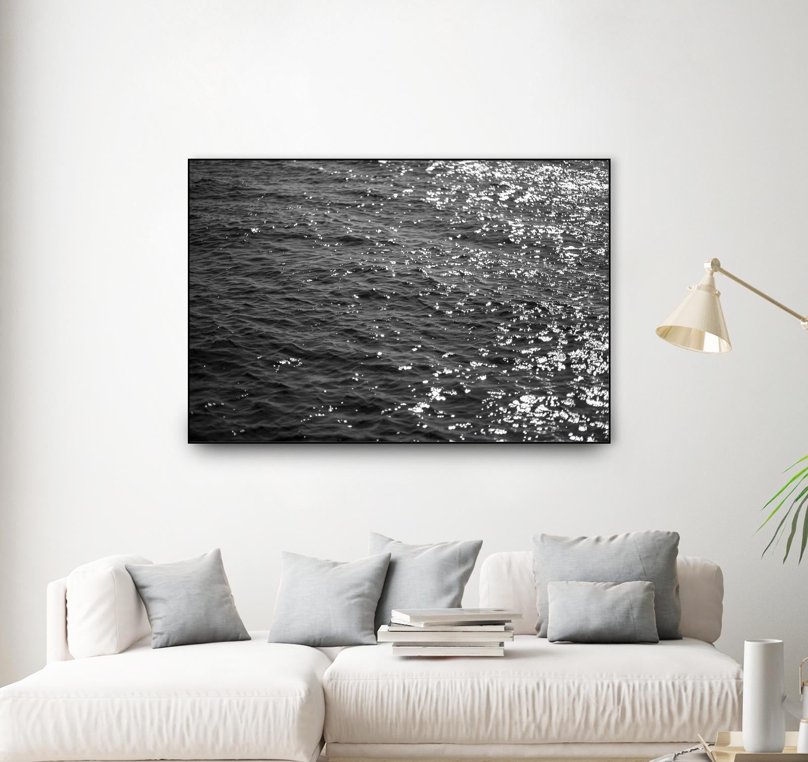 Steel Gray by Aaron Matheson on GIANT ART - white sea scene
