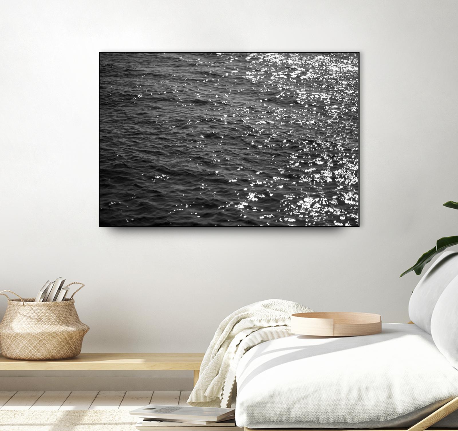 Steel Gray by Aaron Matheson on GIANT ART - white sea scene
