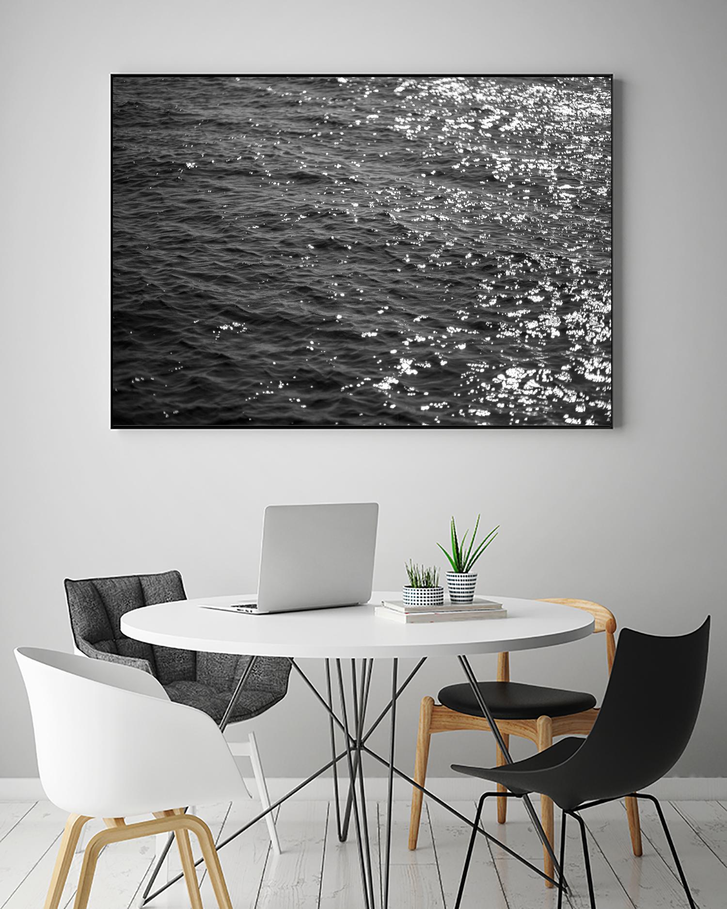 Steel Gray by Aaron Matheson on GIANT ART - white sea scene