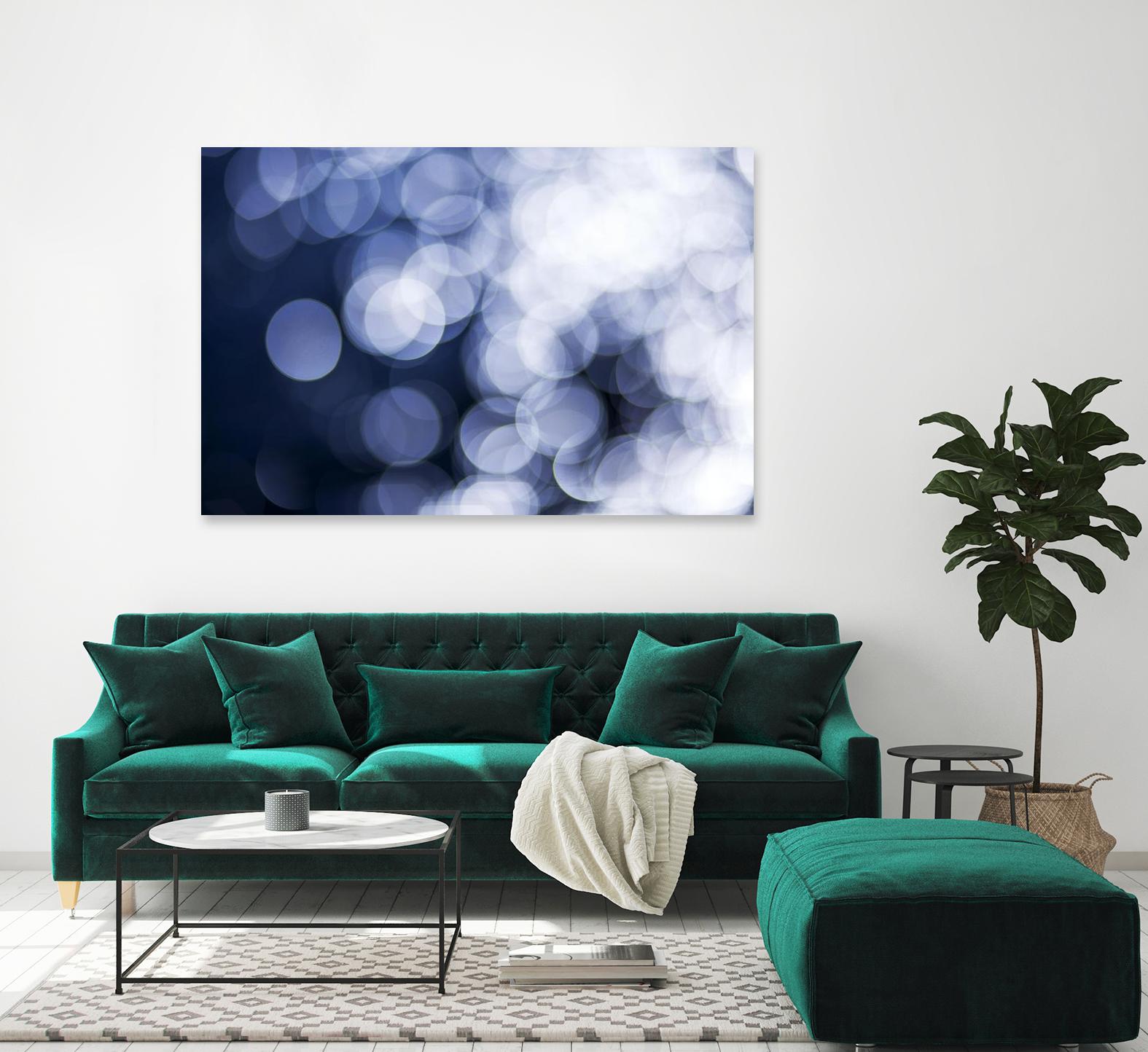 Sapphire Dreams by Aaron Matheson on GIANT ART - white abstract